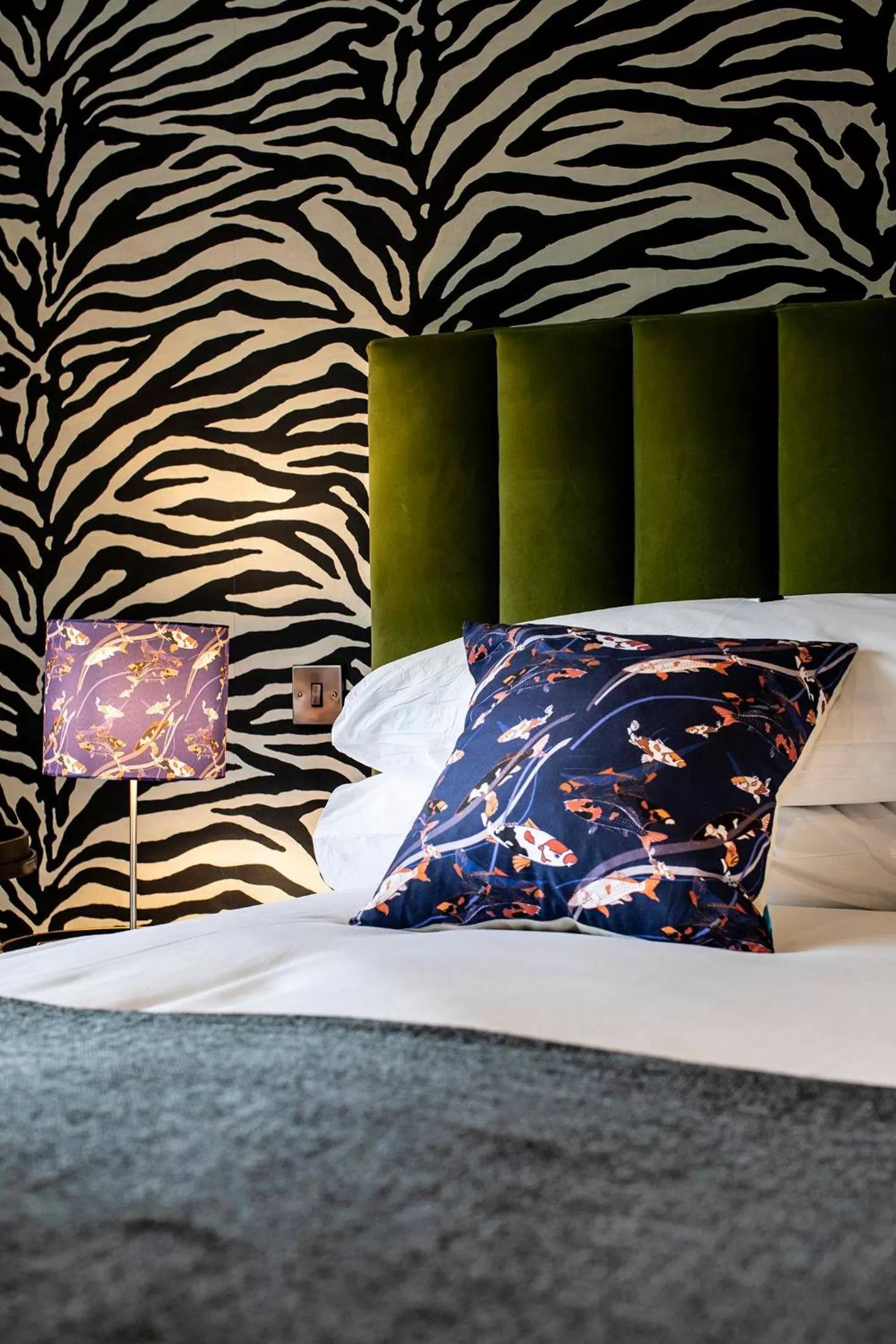 Bed in Broomhill Estate Boutique Art Hotel