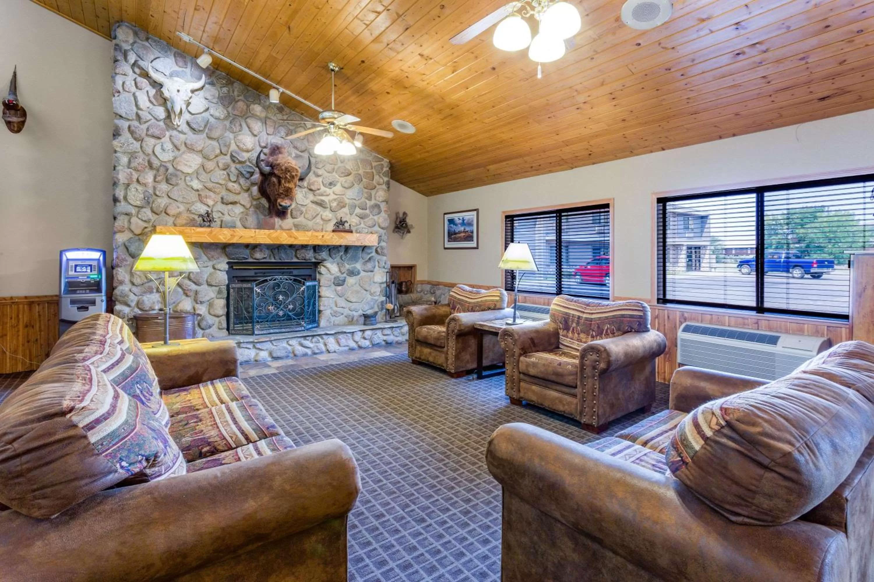 Lobby or reception in AmericInn by Wyndham Medora