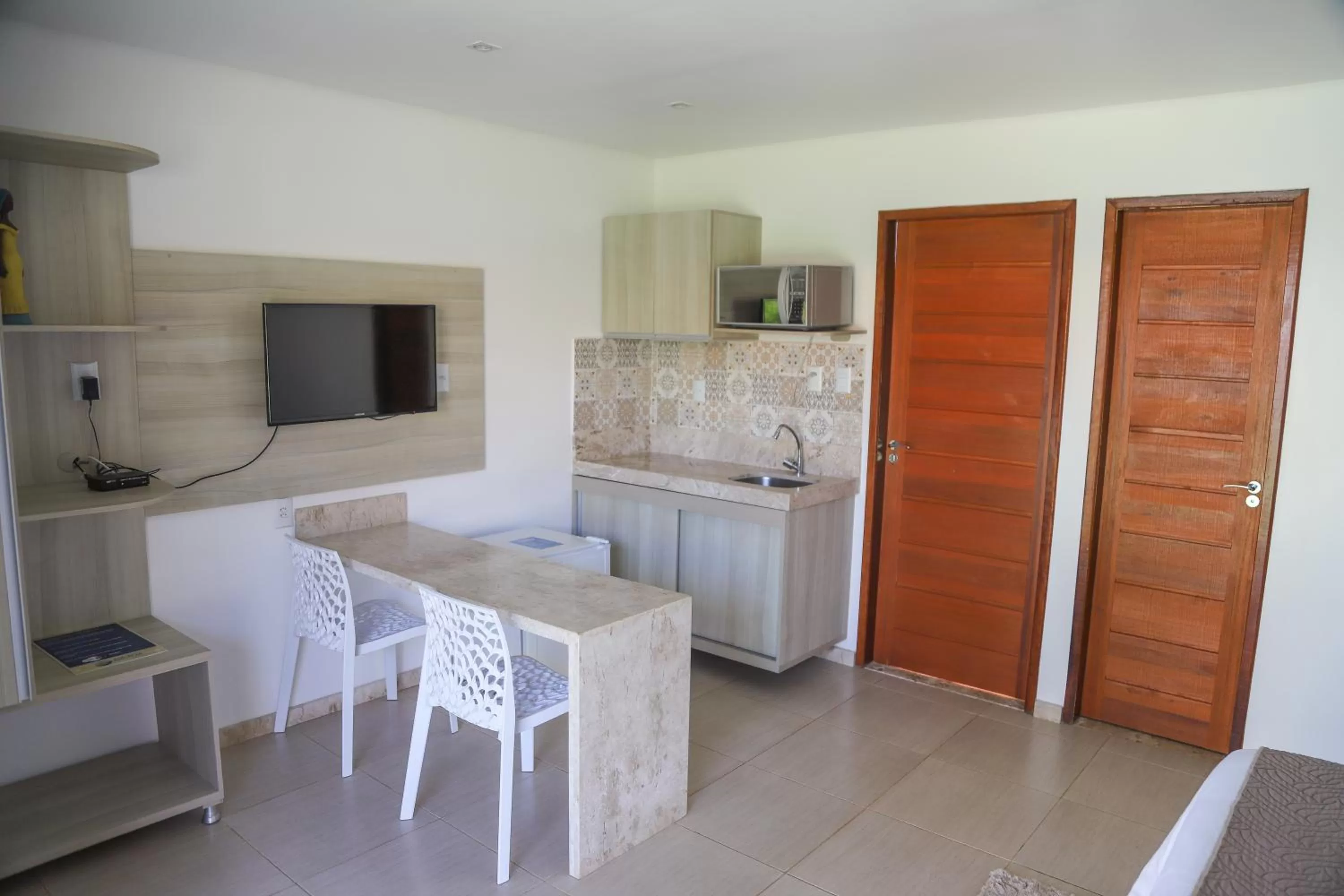 Kitchen/Kitchenette in Pousada Sol e Mar