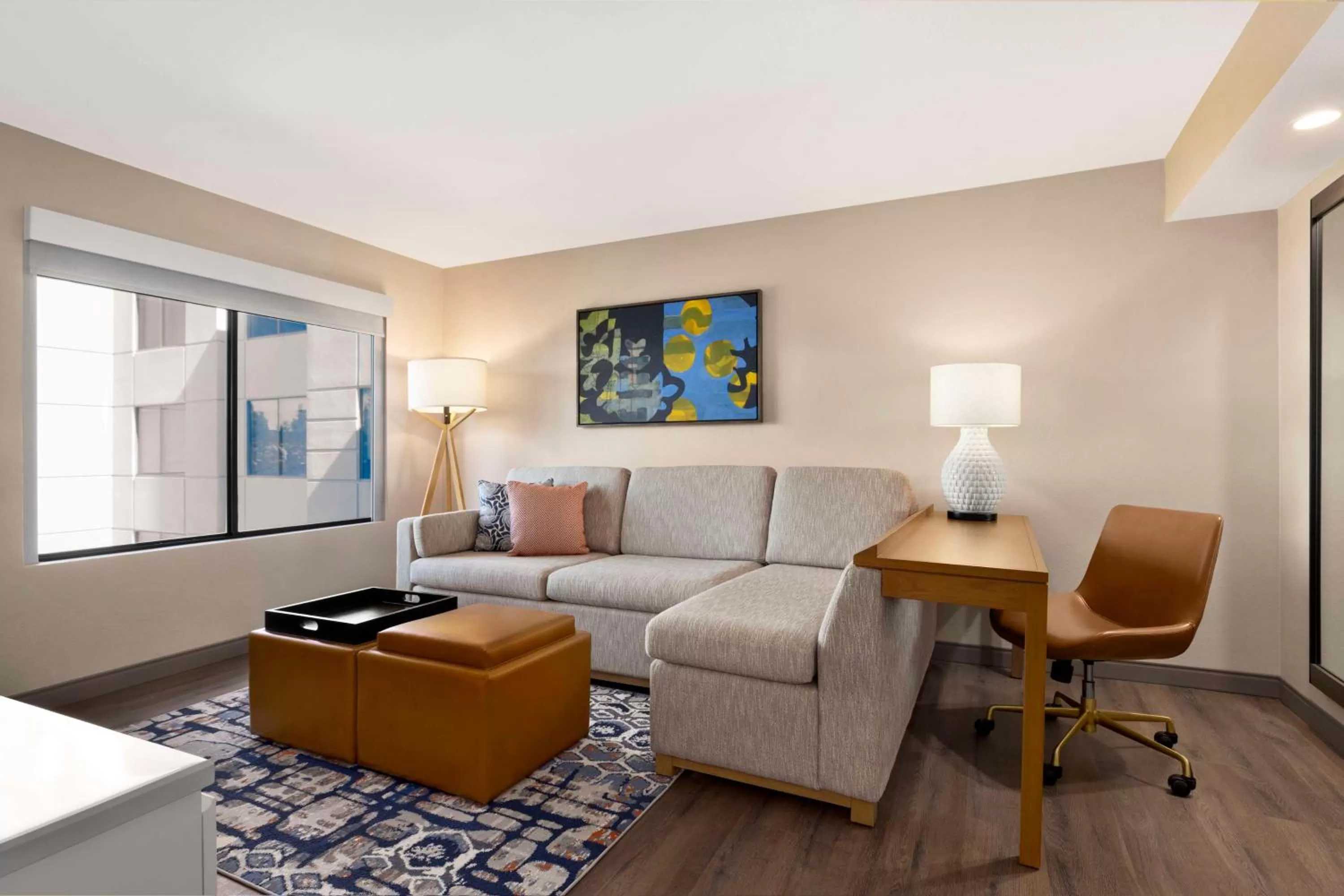 Photo of the whole room in Hyatt Centric Santa Clara Silicon Valley