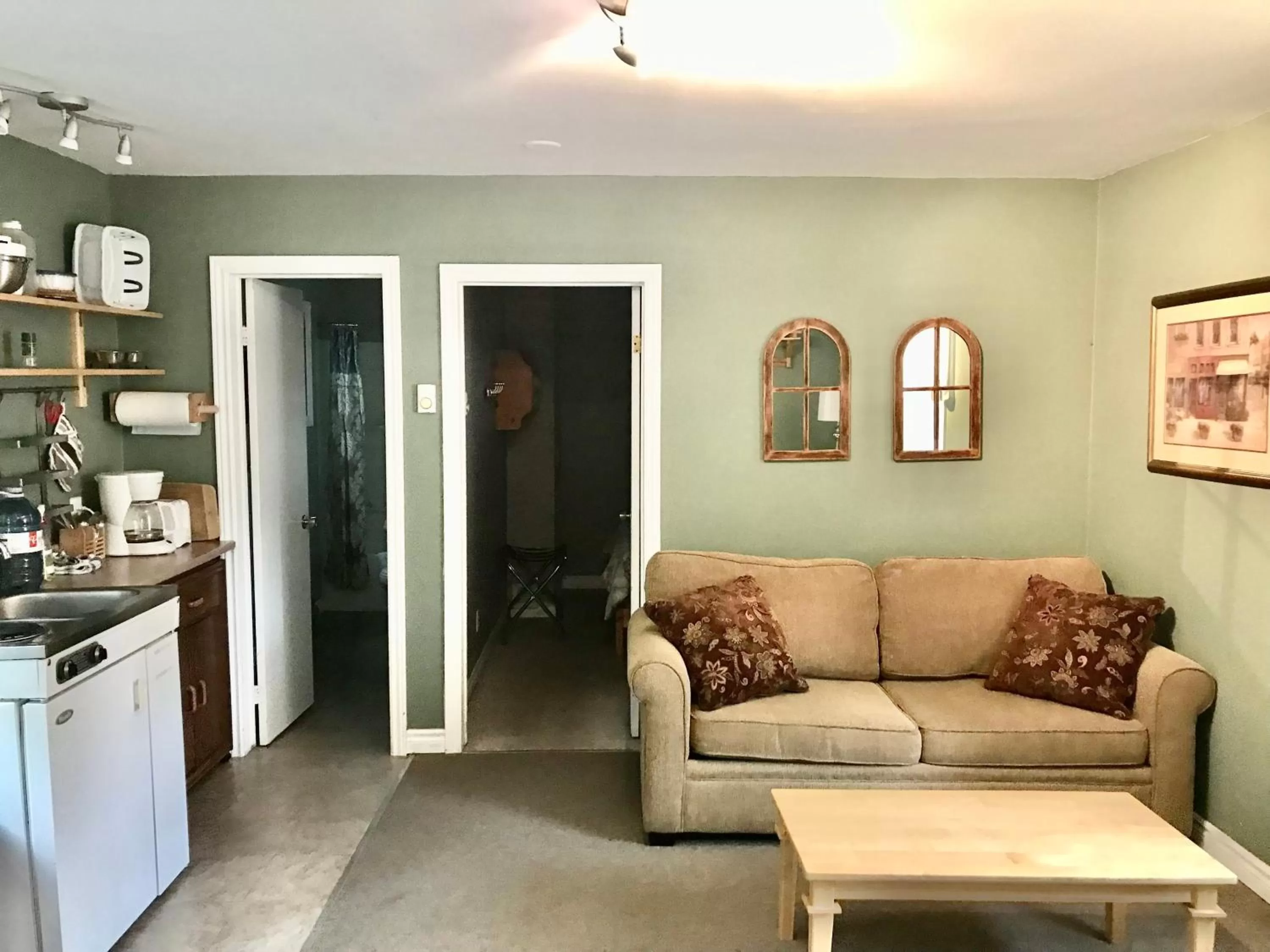 Living room in Hush Lodge and Cottages