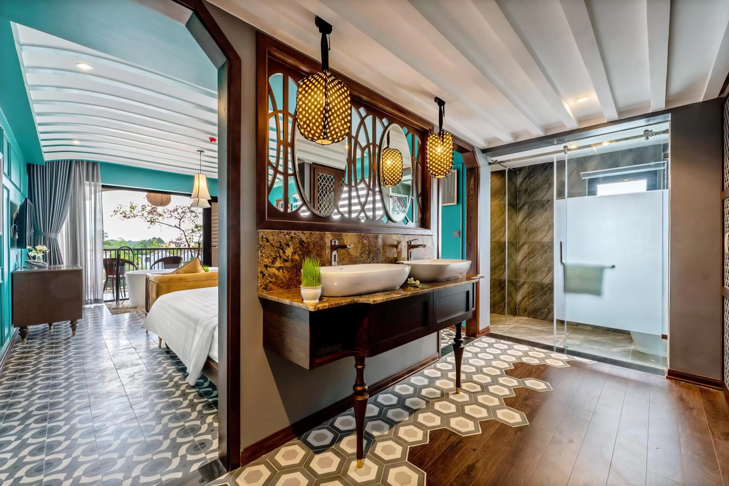 Photo of the whole room, Bed in Son Hoi An Boutique Hotel & Spa