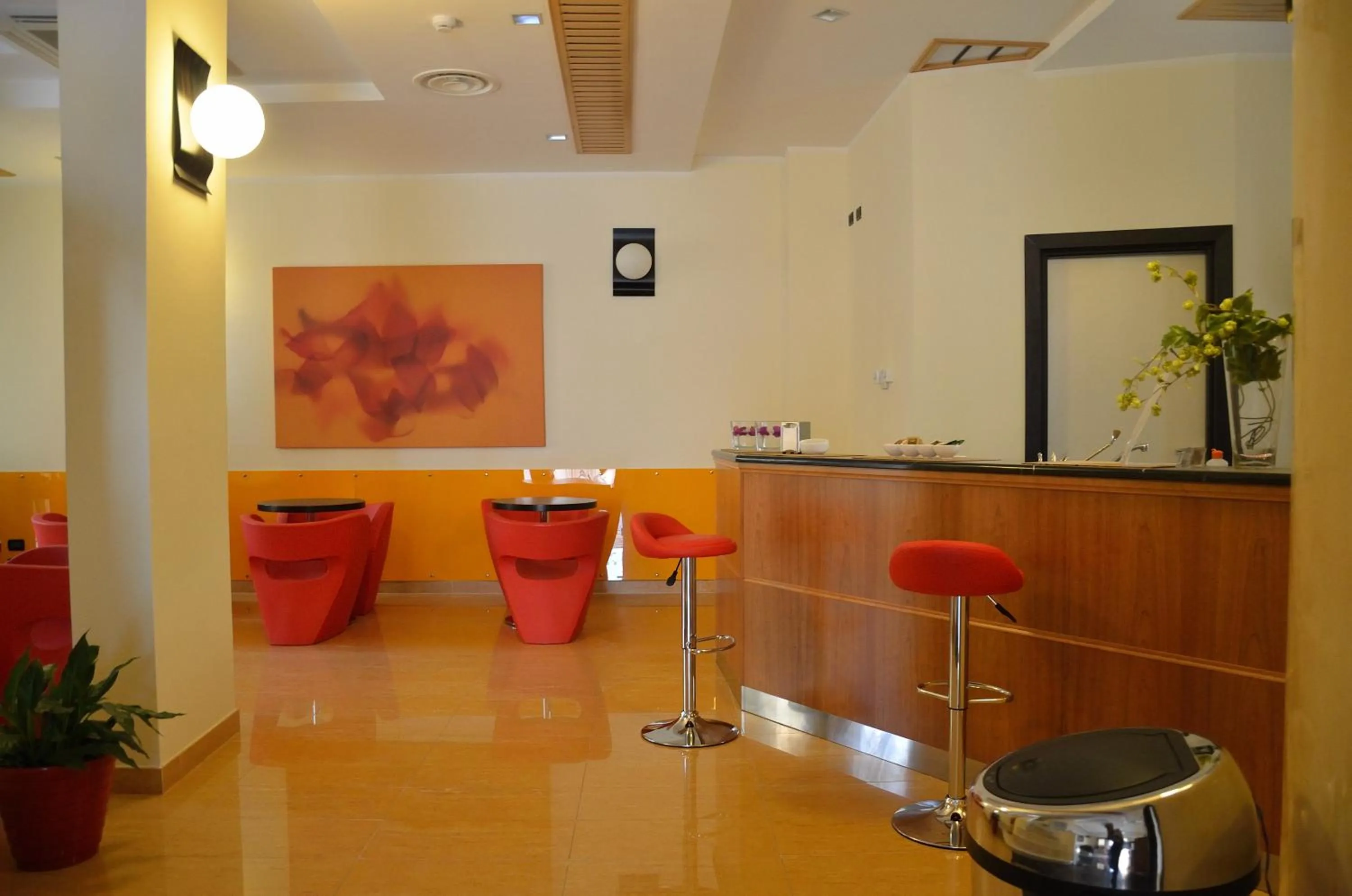 Lobby or reception in Cerri Hotel