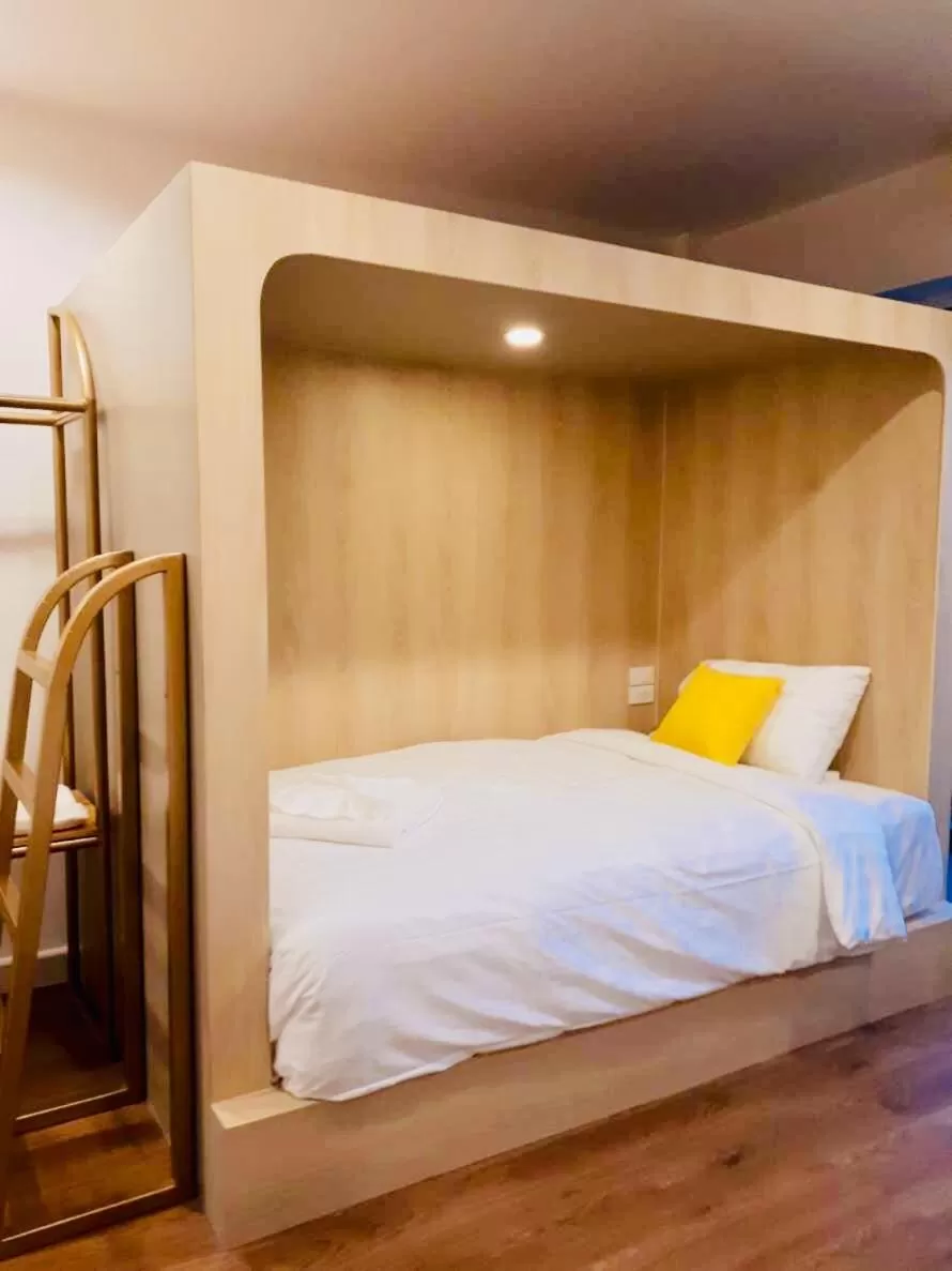 Photo of the whole room, Bed in La La Moon Krabi Poshtel'n' Pool