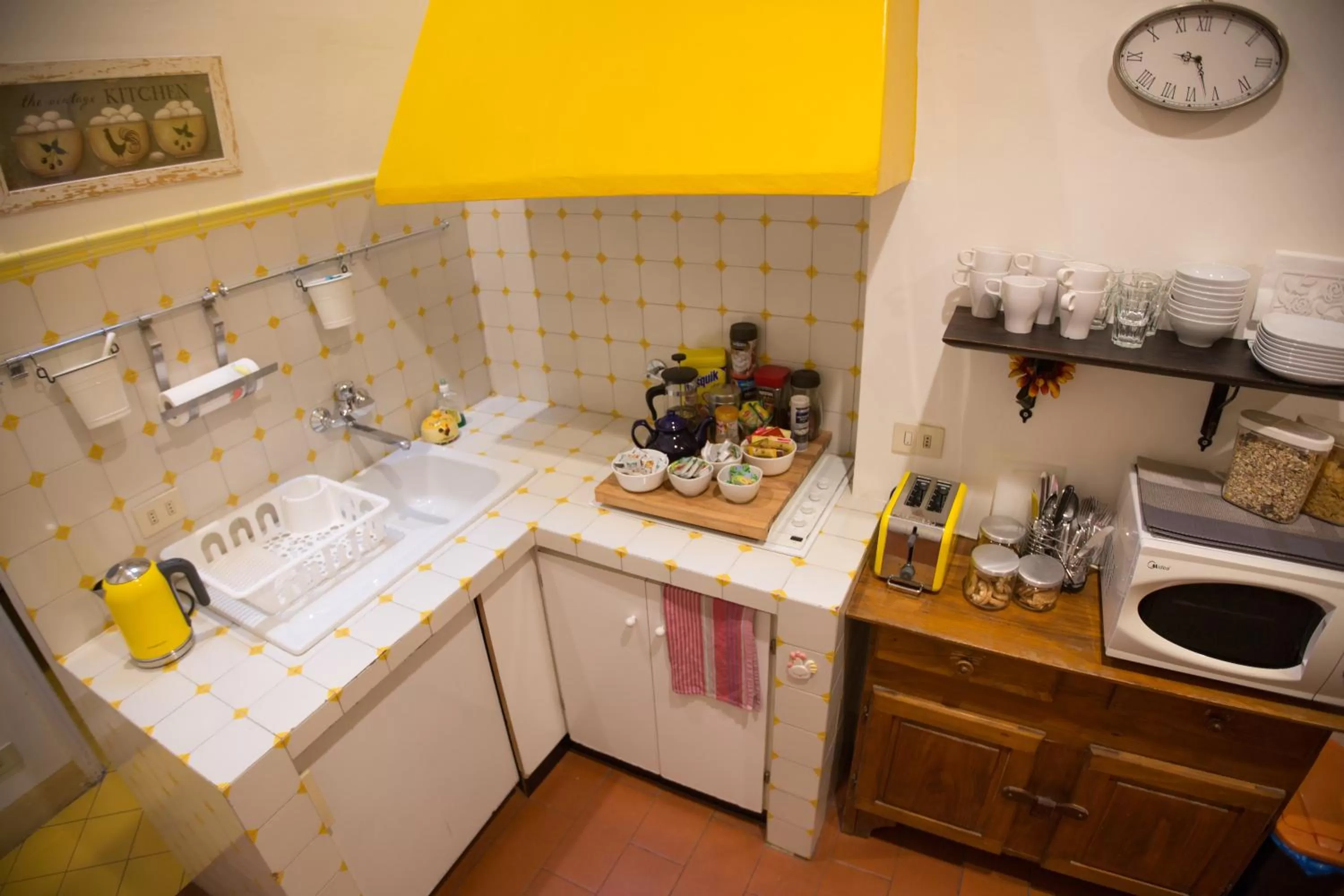 Kitchen or kitchenette in Bed & Breakfast Il Bargello