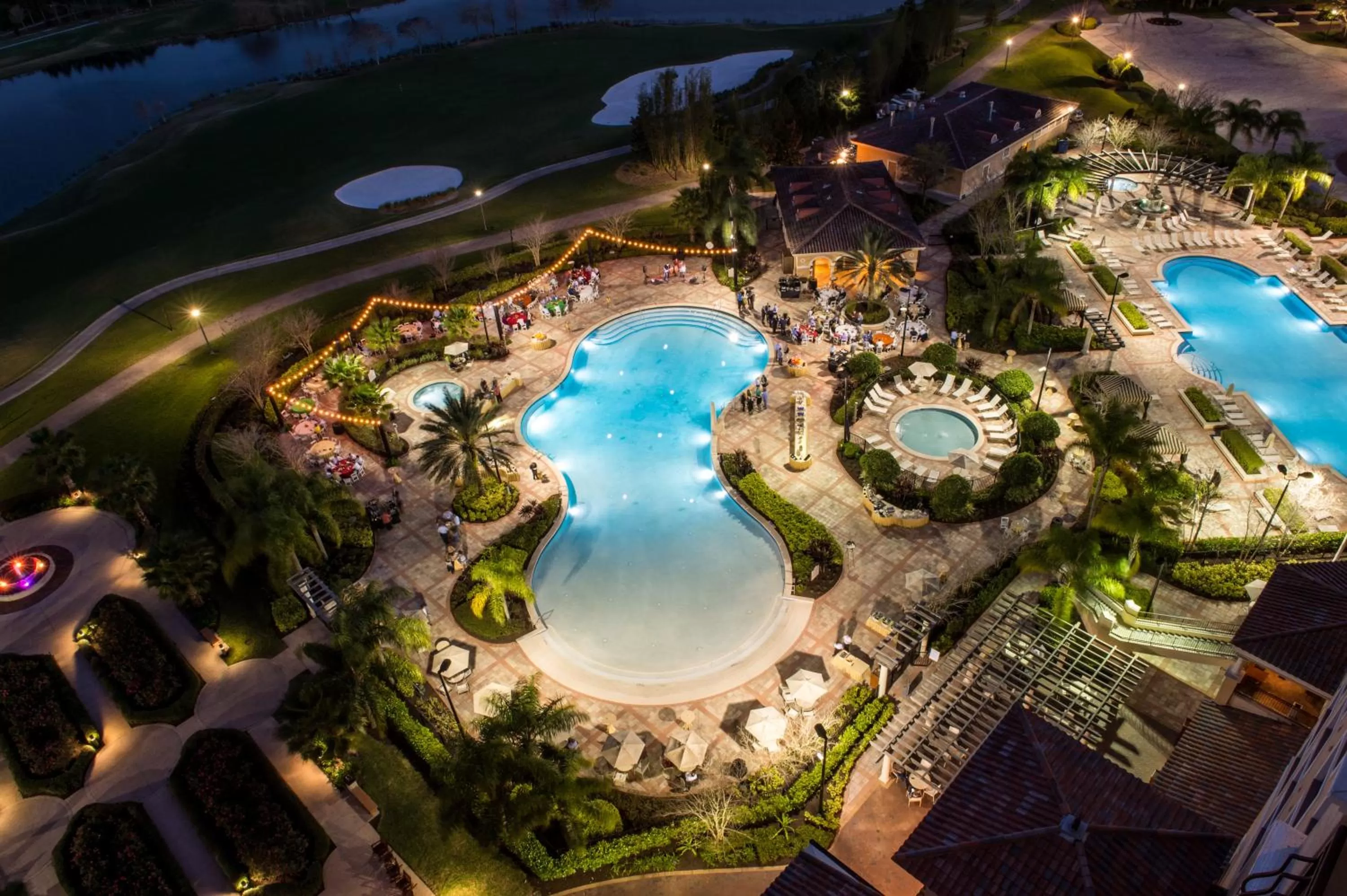 Bird's eye view in Rosen Shingle Creek Universal Blvd