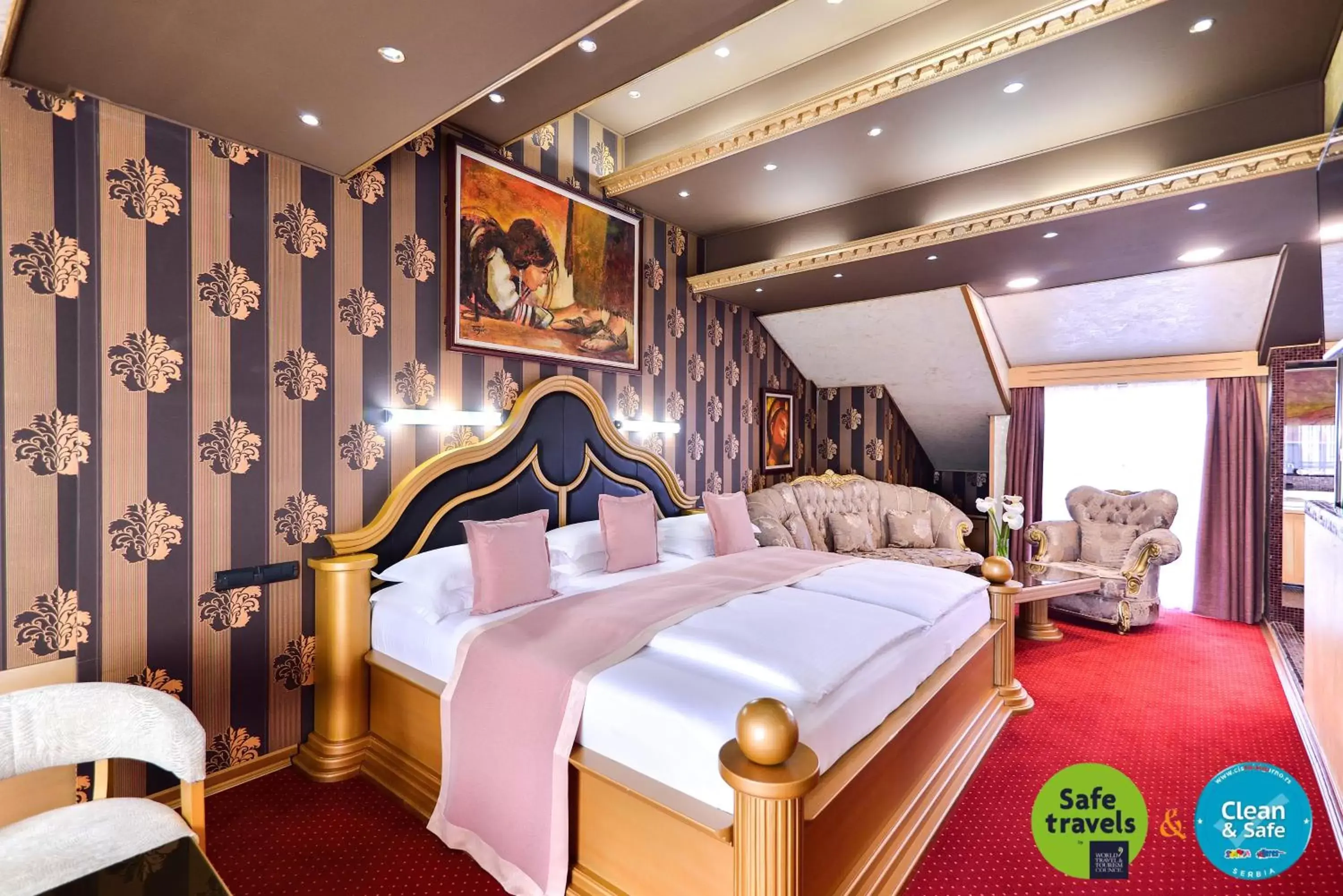 Presidential Suite with Balcony - single occupancy in Prezident Hotel Presidential Suite with Balcony - single occupancy in Prezident Hotel