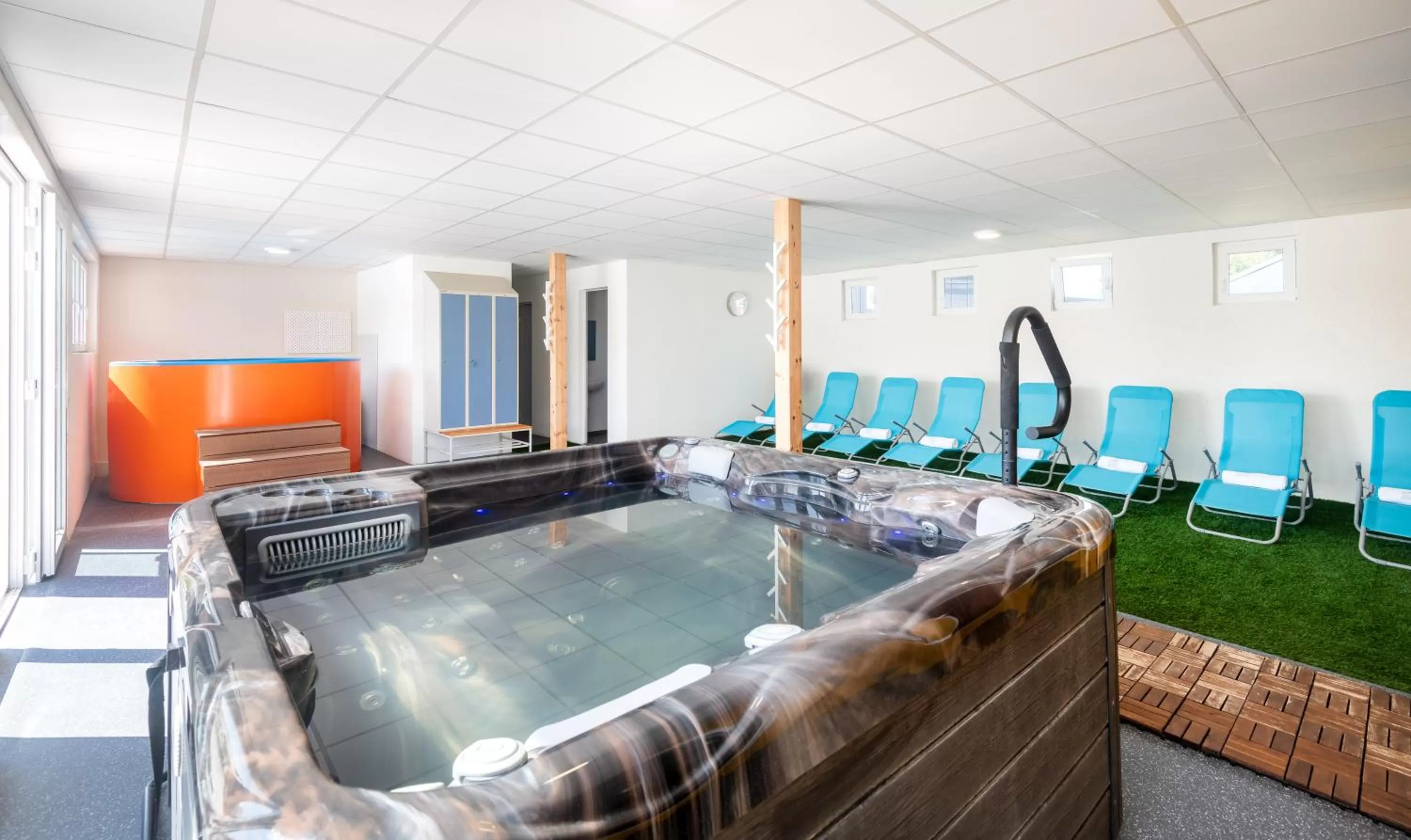 Hot Tub in Tisza-tó Apartmanpark