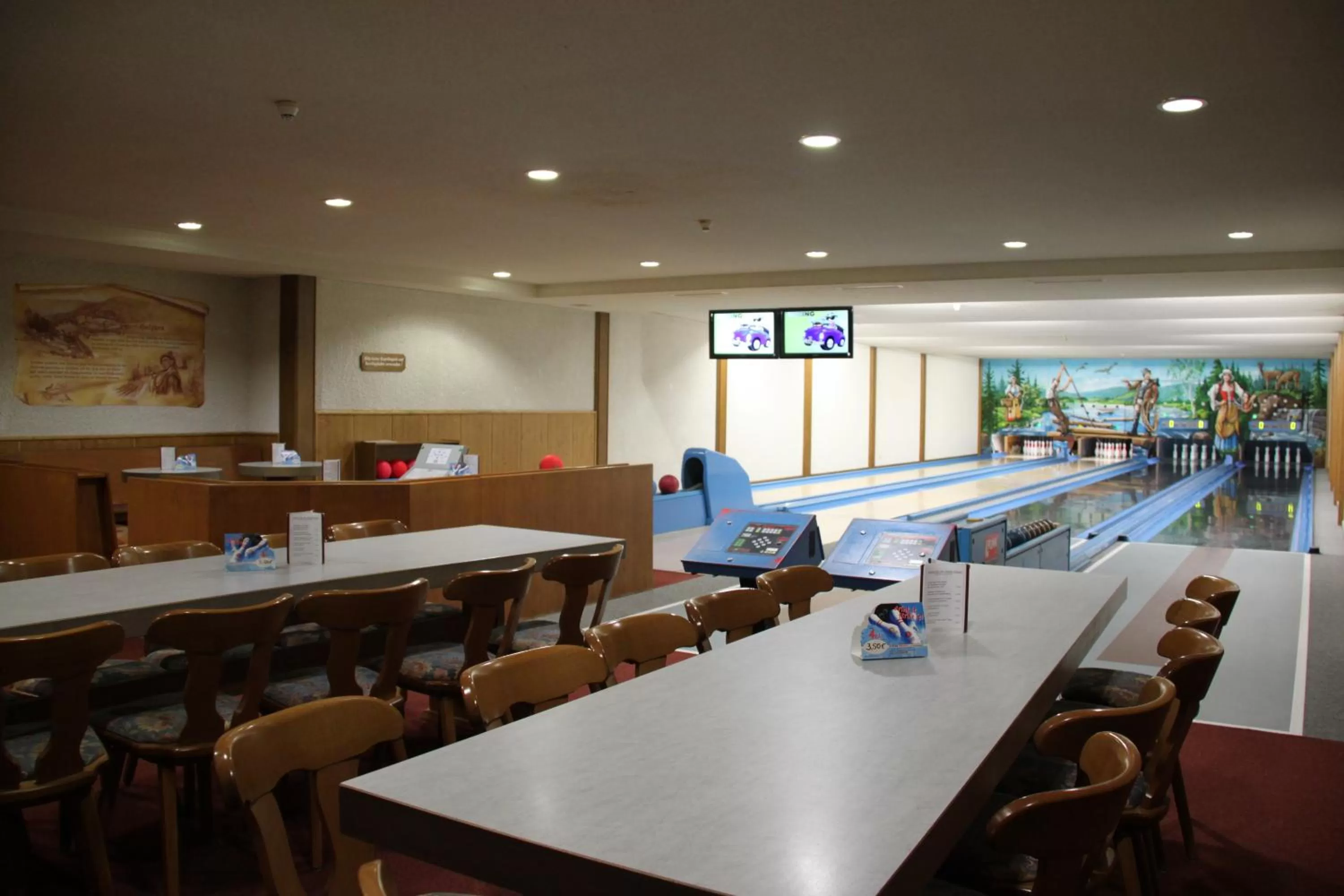 Bowling in Naturhotel Lindenhof