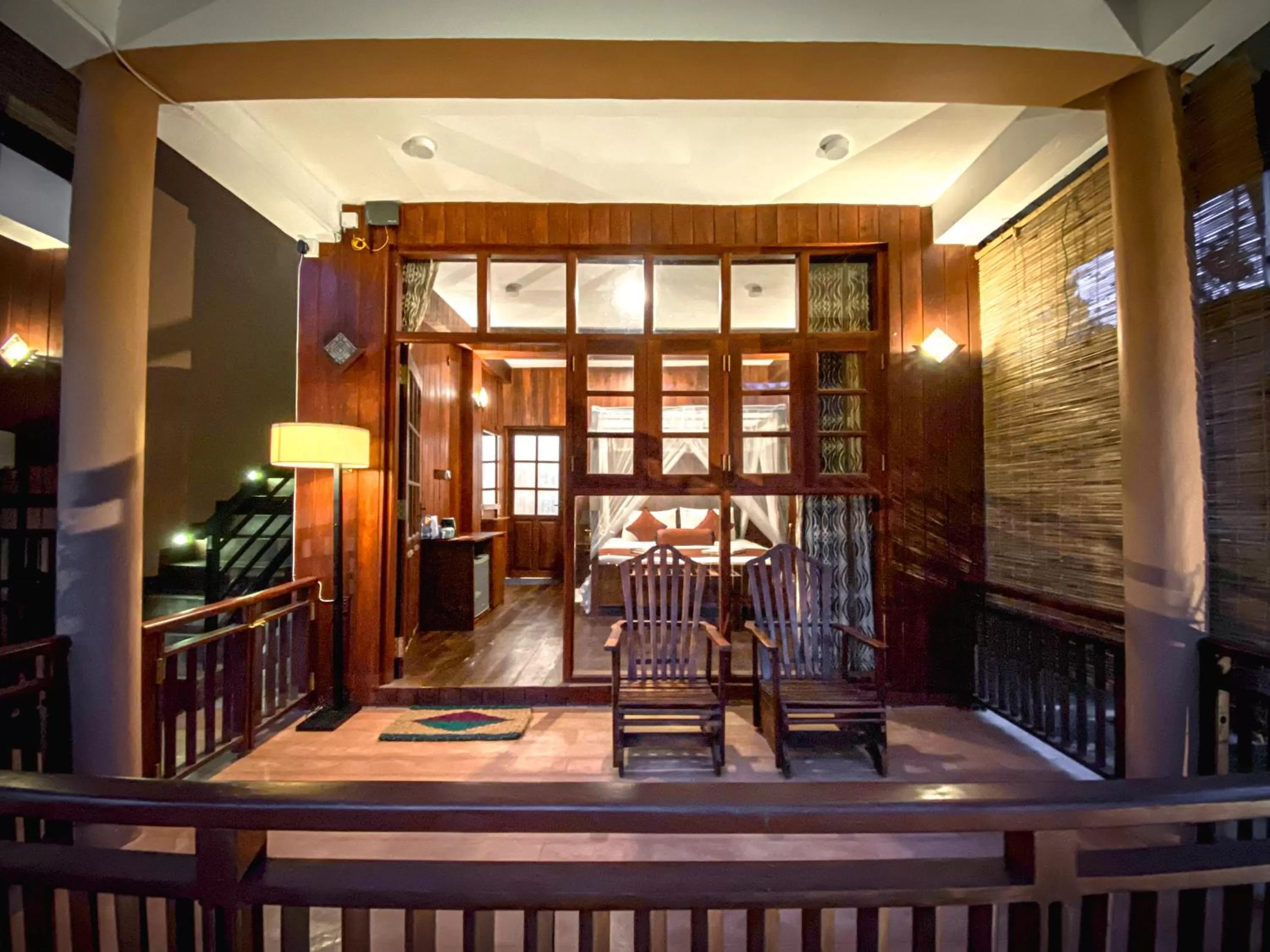 Seating area in Levon Boutique Hotel