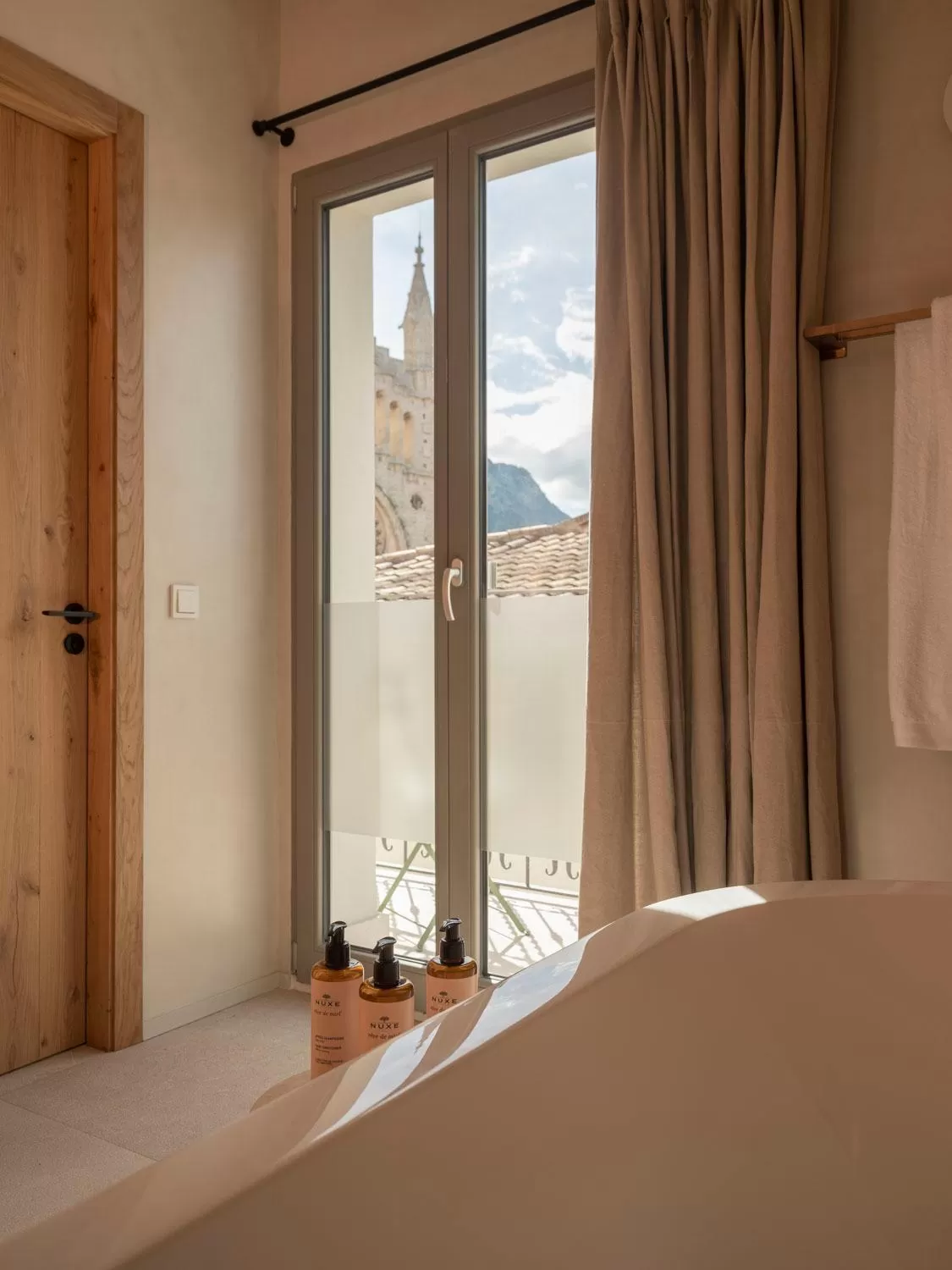 Natural landscape, Bed in Can Verí Suites