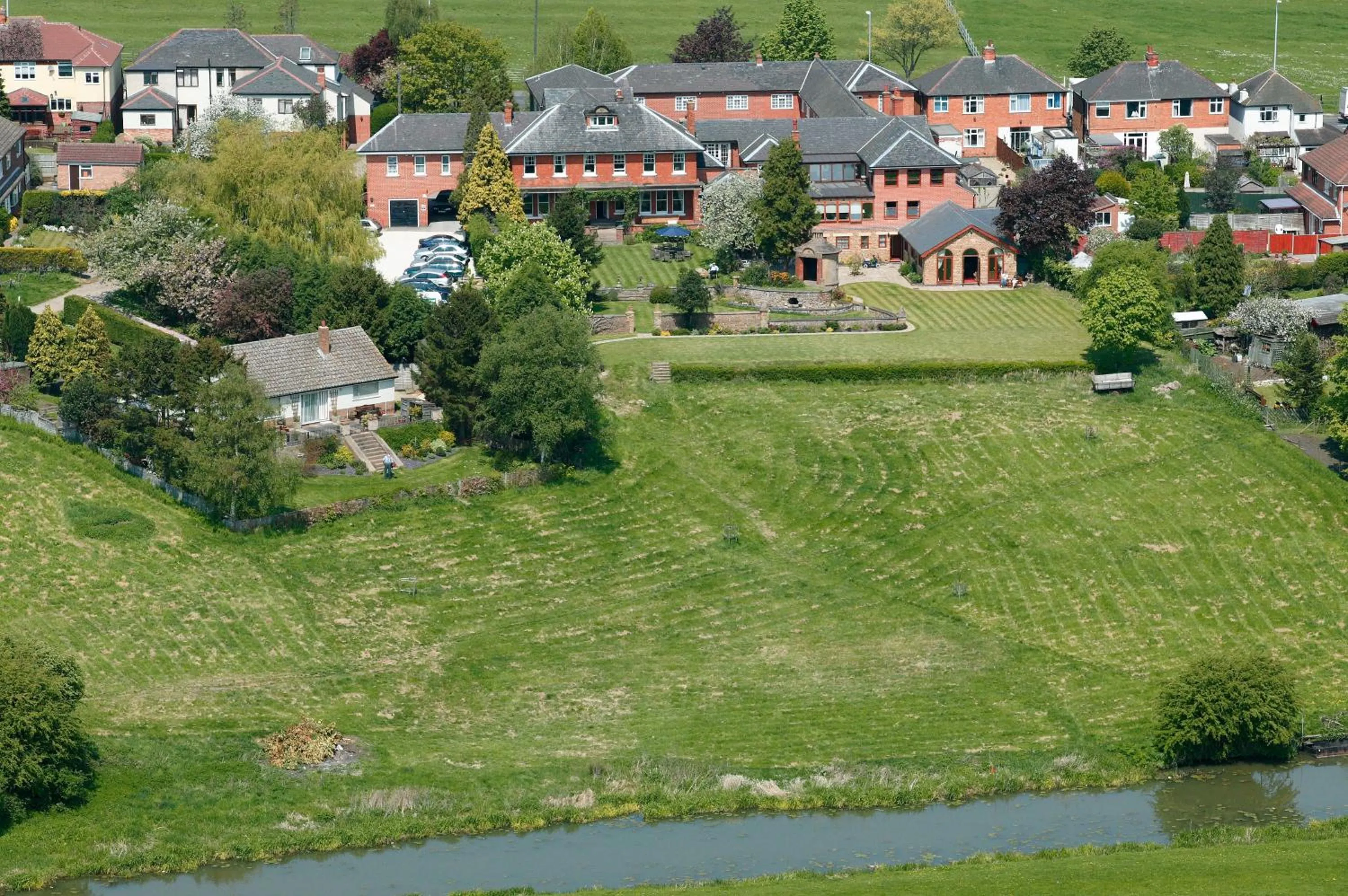 Bird's eye view in Best Western Sysonby Knoll Hotel