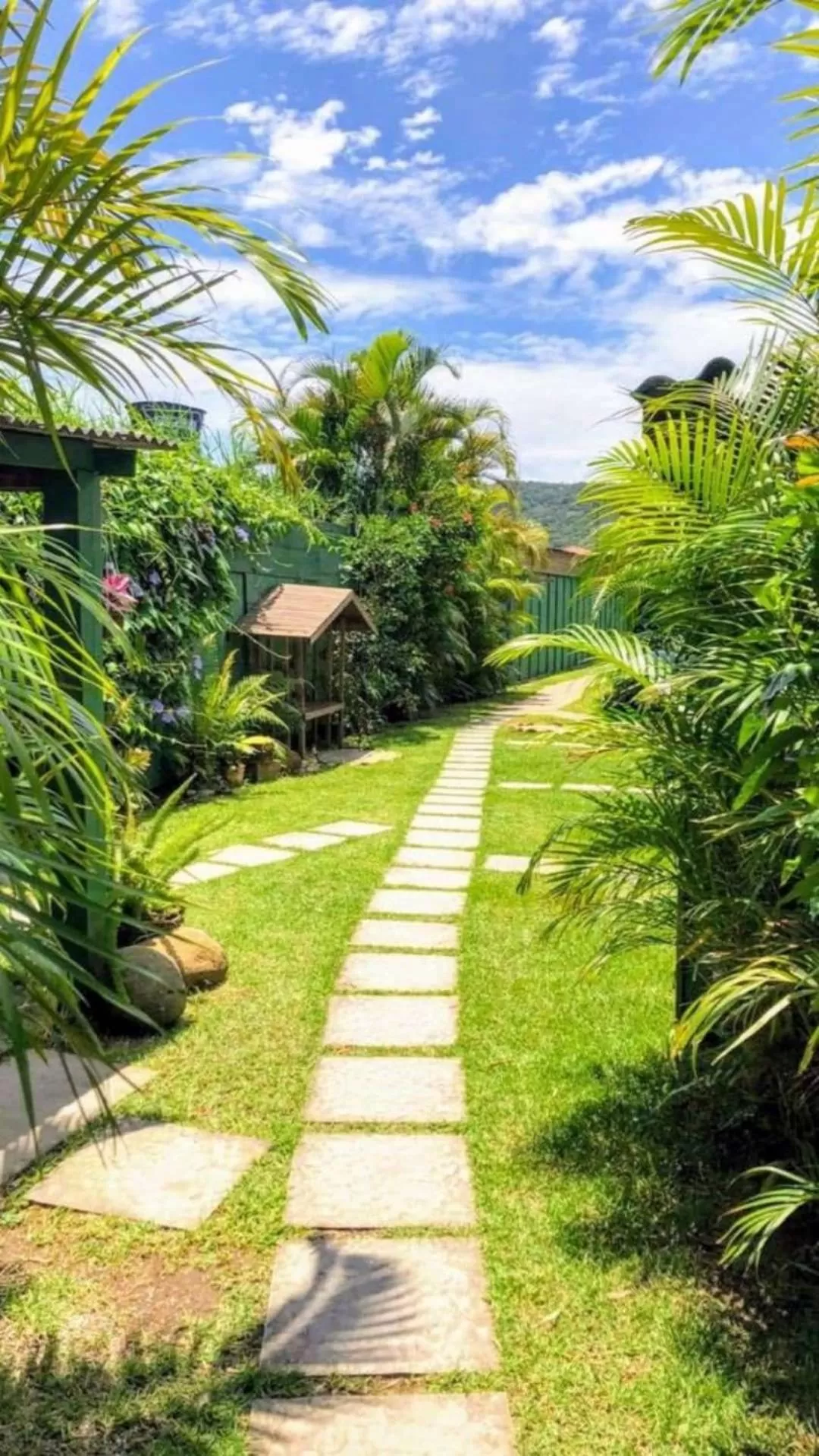 Garden in Mandala Camping Pousada