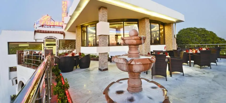 Balcony/Terrace in Hotel Pushp Villa Agra Taj East Gate