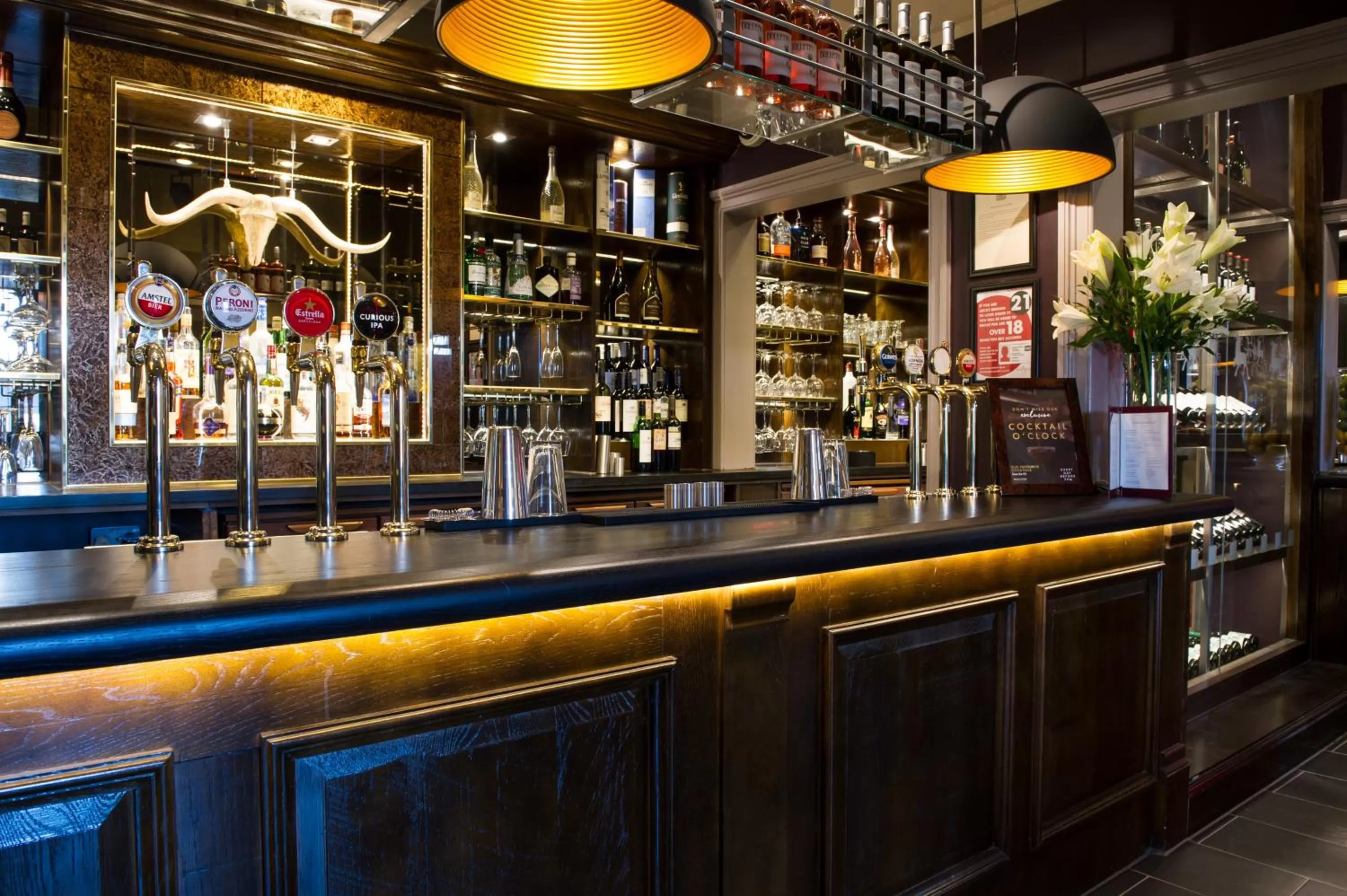 Lounge or bar in Miller & Carter Maidstone by Innkeeper's Collection