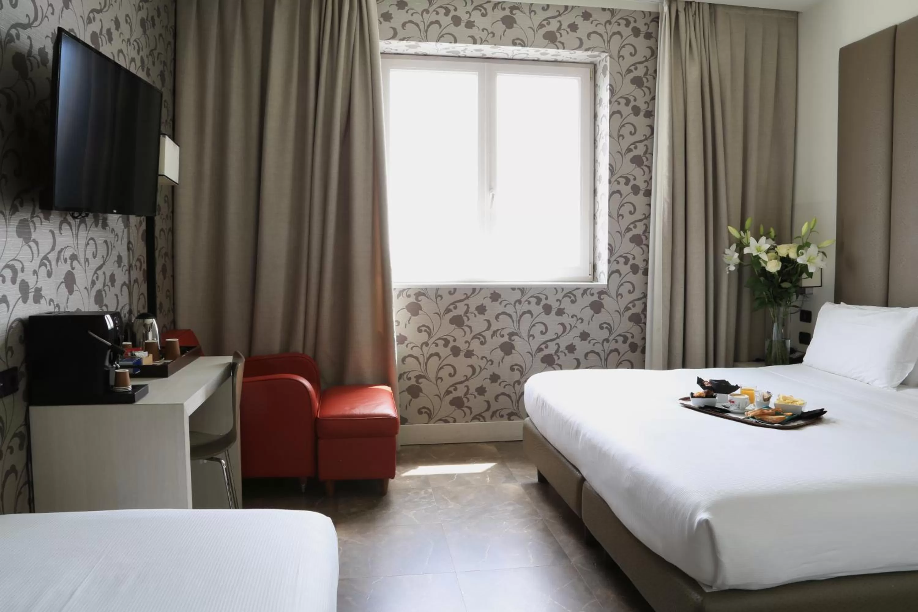 Bed in Klima Hotel Milano Fiere