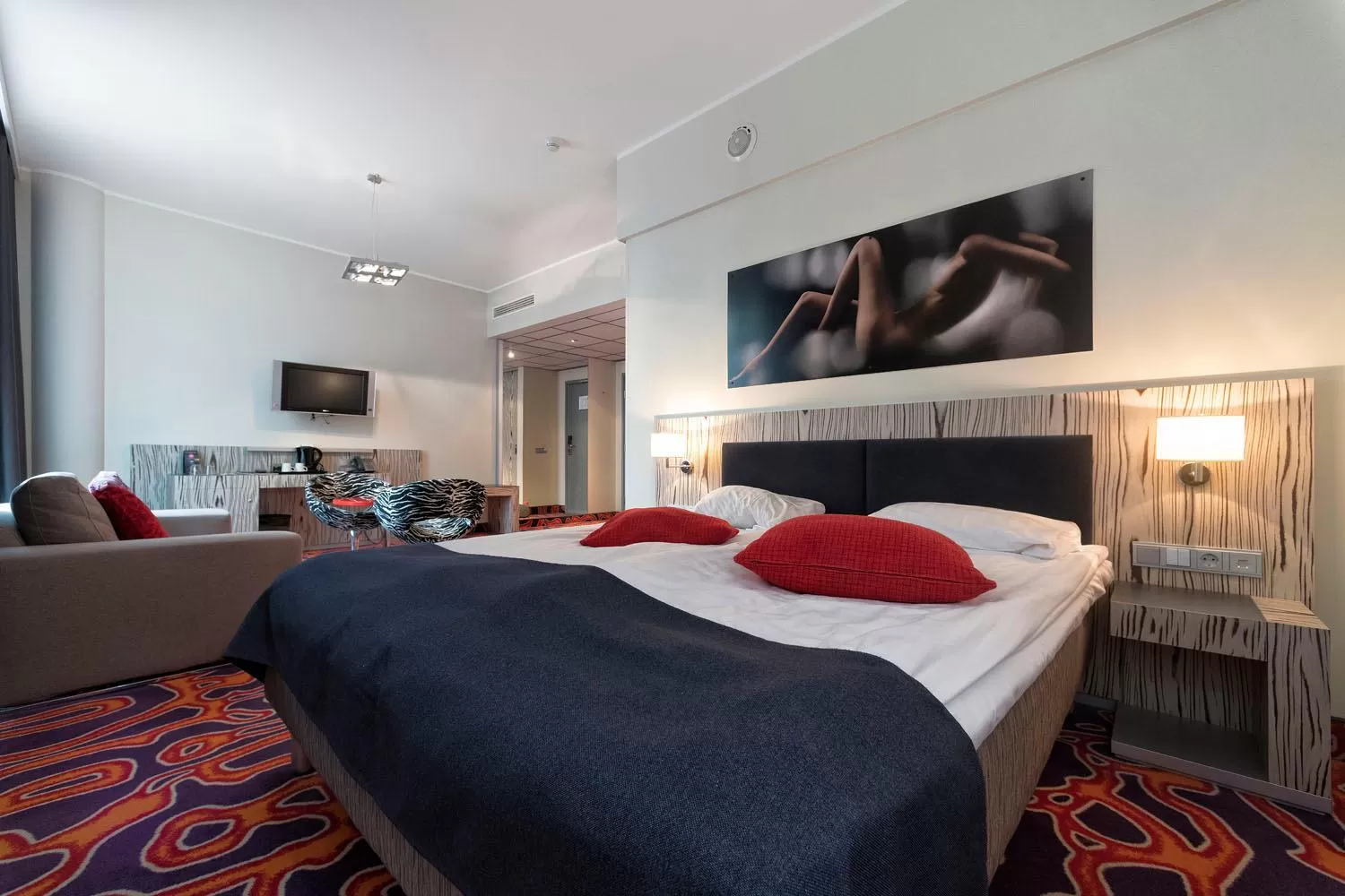 Facility for disabled guests, Bed in Tallink Spa & Conference Hotel