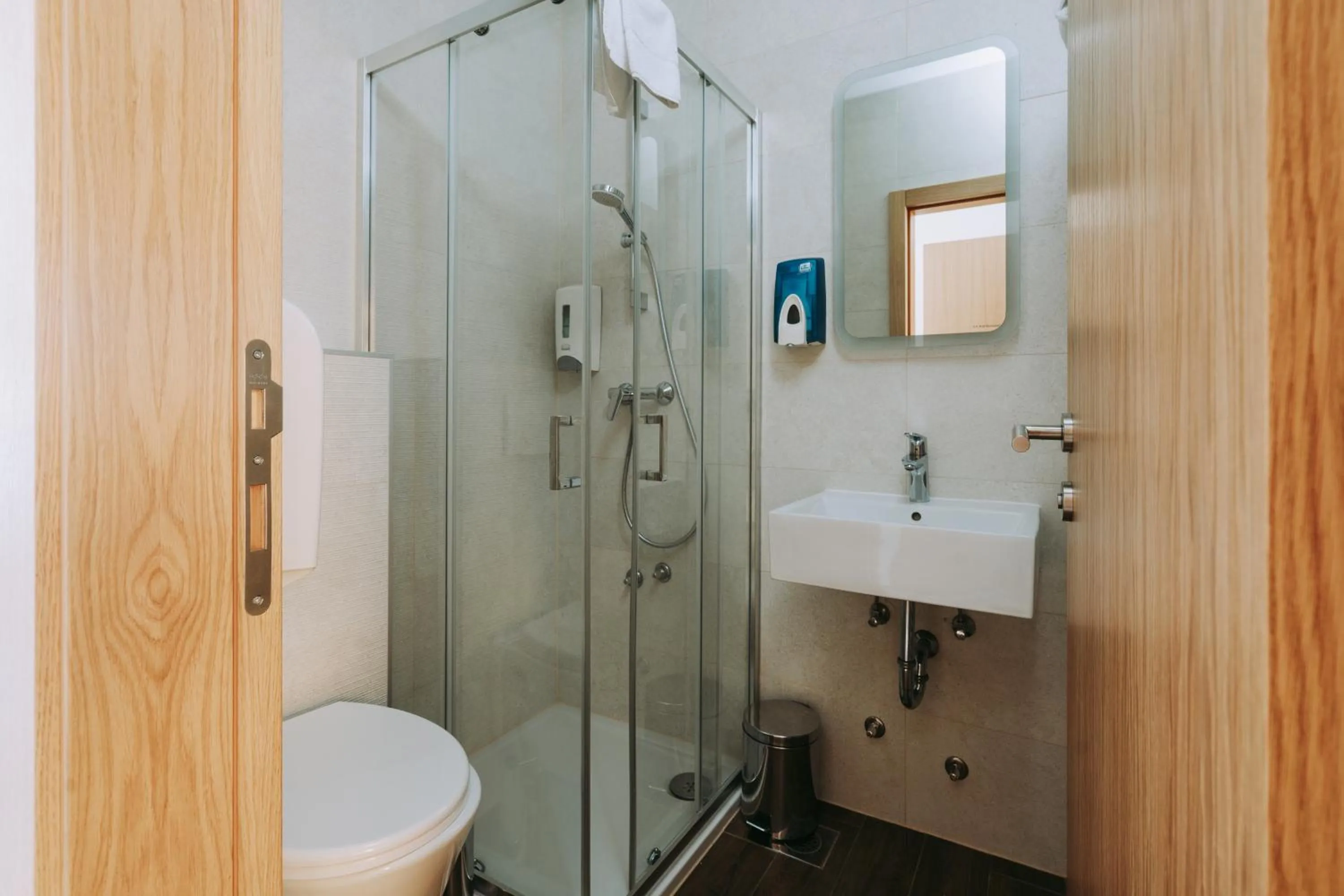 Bathroom in Hotel Sliško