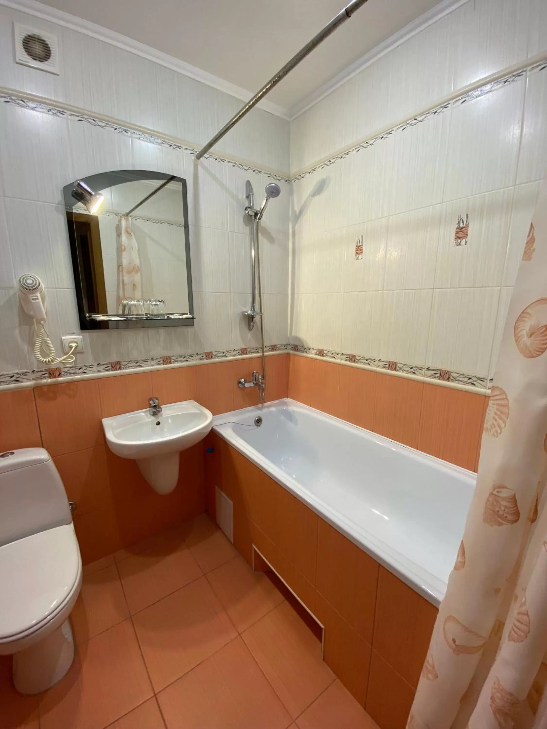 Bathroom in Dnipro Hotel