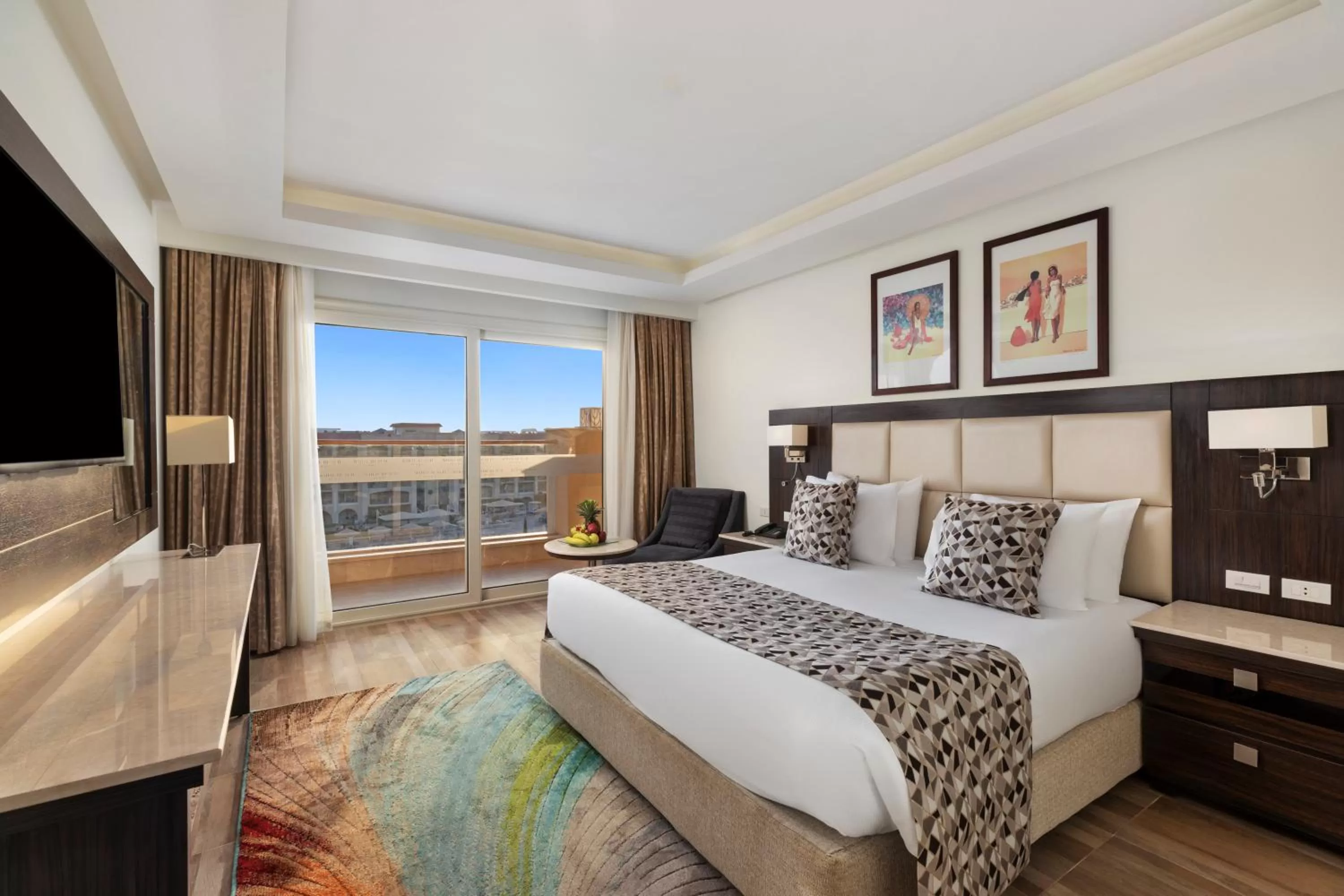 Bed in Pickalbatros White Beach Resort - Hurghada