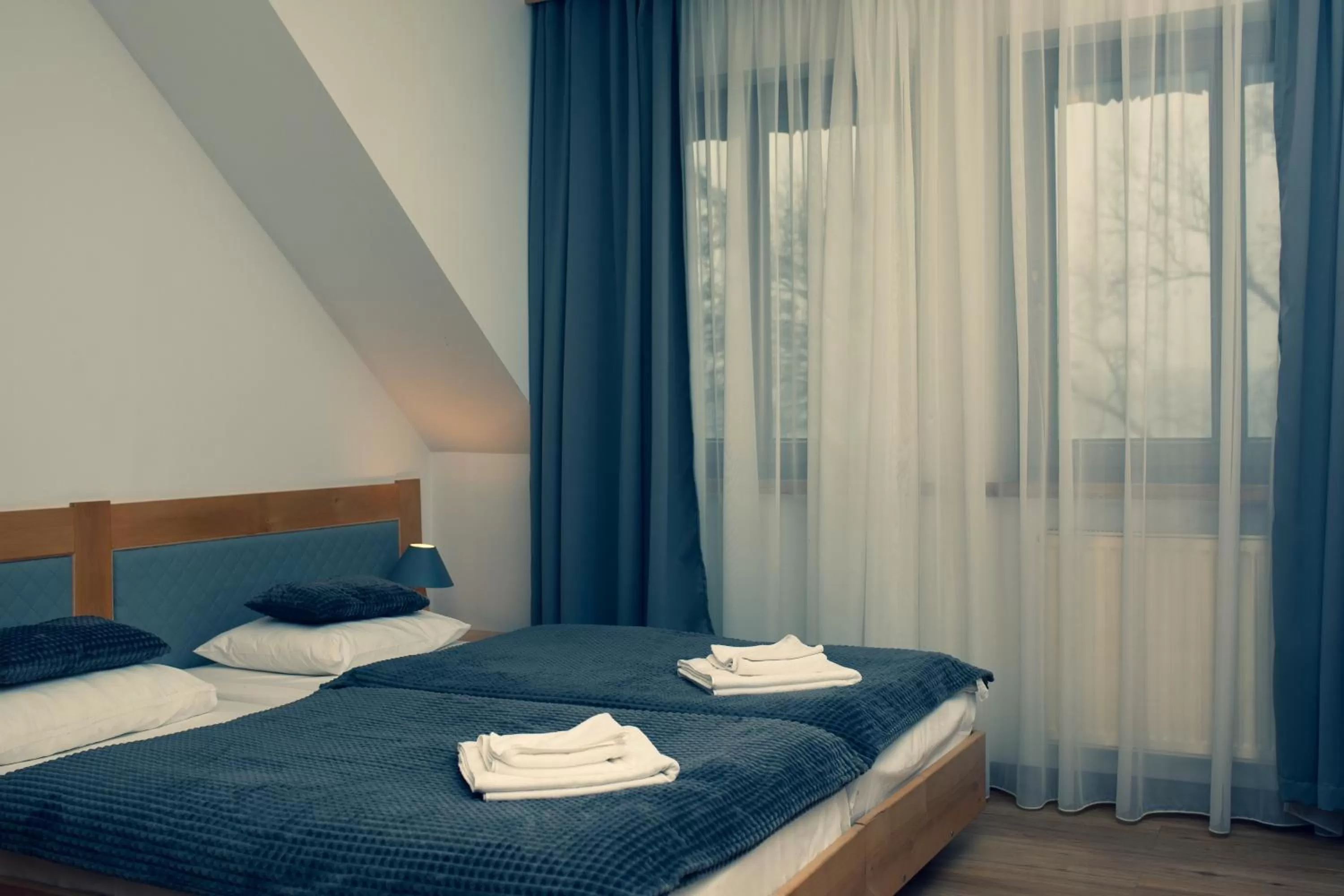 Bed in Gościniec Molo