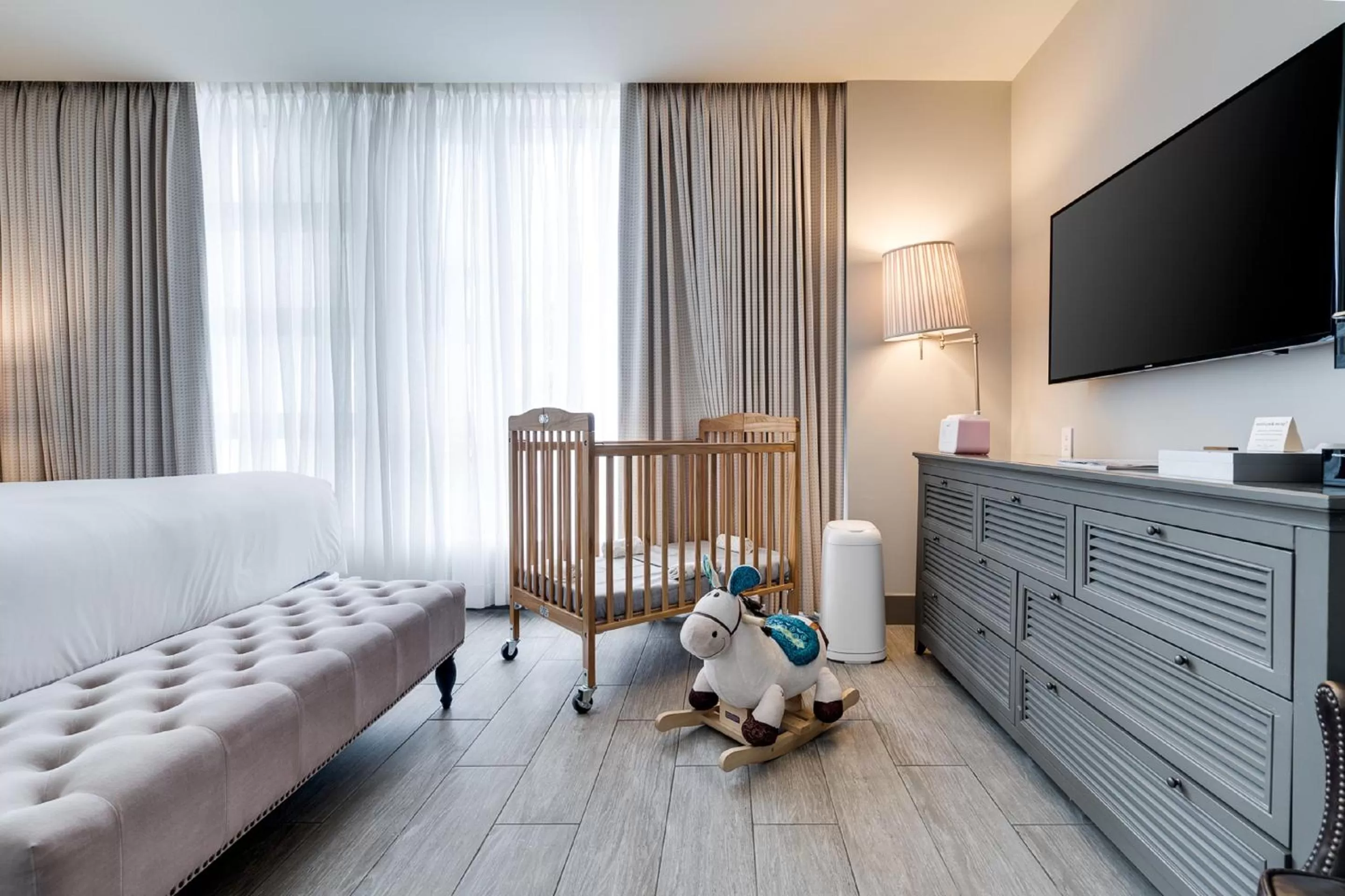 Living room in The Plymouth South Beach