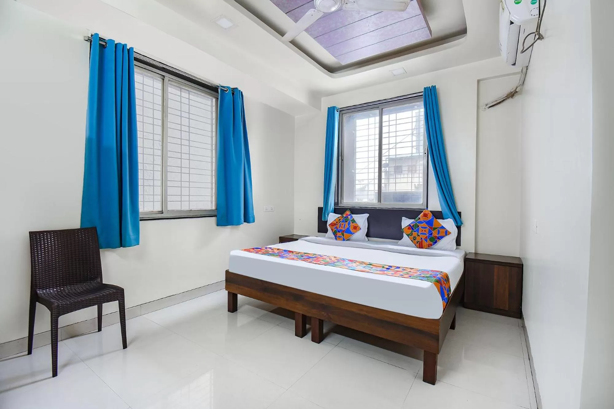 Bed in FabExpress Galaxy Apartments - Lohegaon chowk
