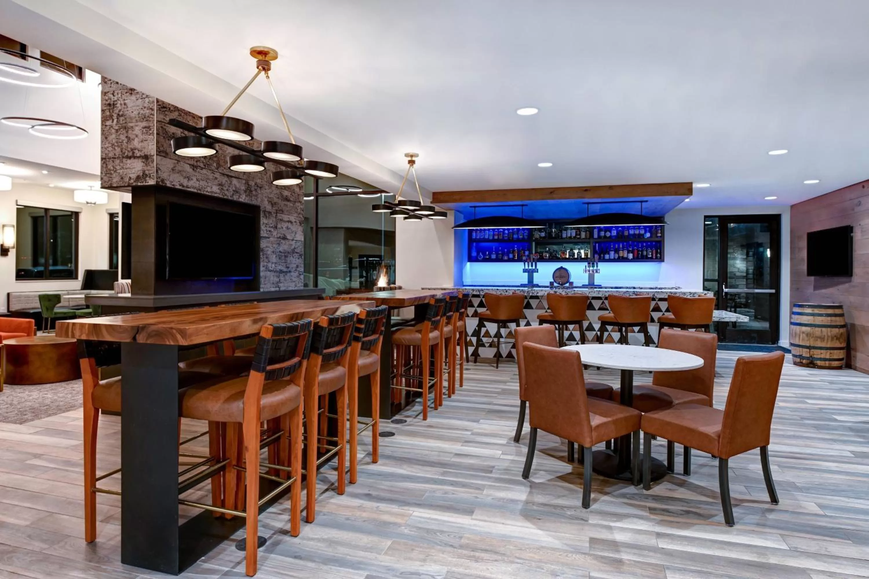 Lounge or bar in Residence Inn by Marriott Steamboat Springs