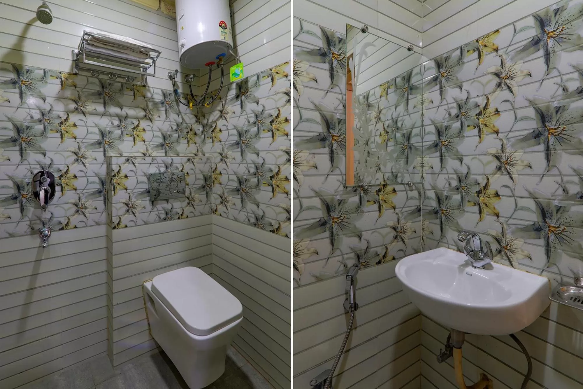 Bathroom in Via Moti Mahal - Sarnath museum