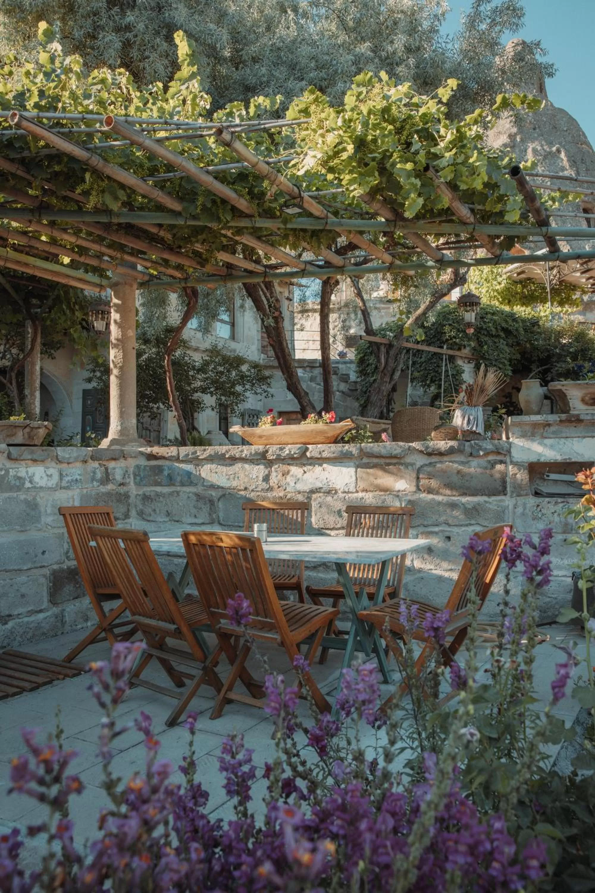 Garden in Kelebek Cave Hotel