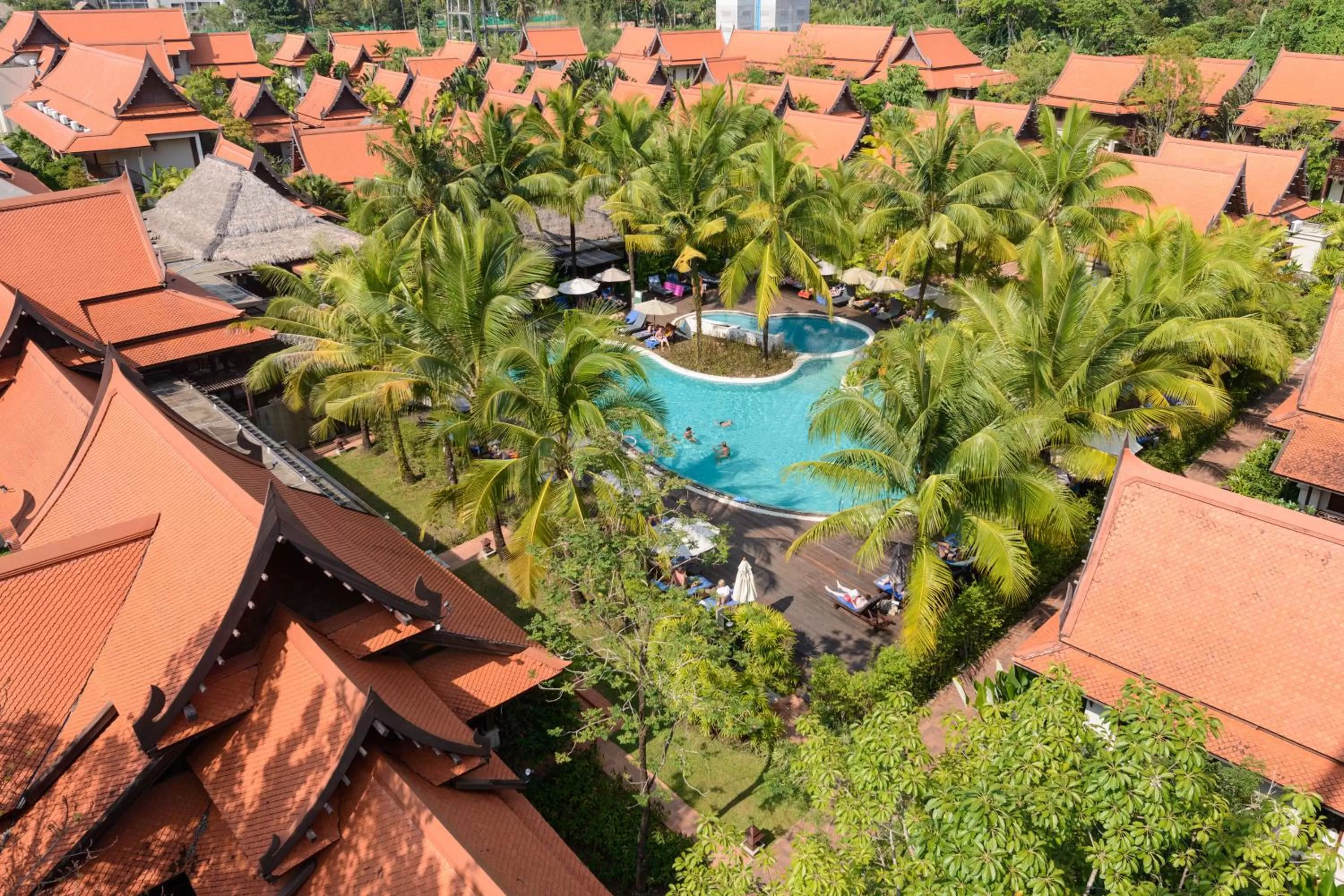 Bird's eye view in Khaolak Bhandari Resort & Spa