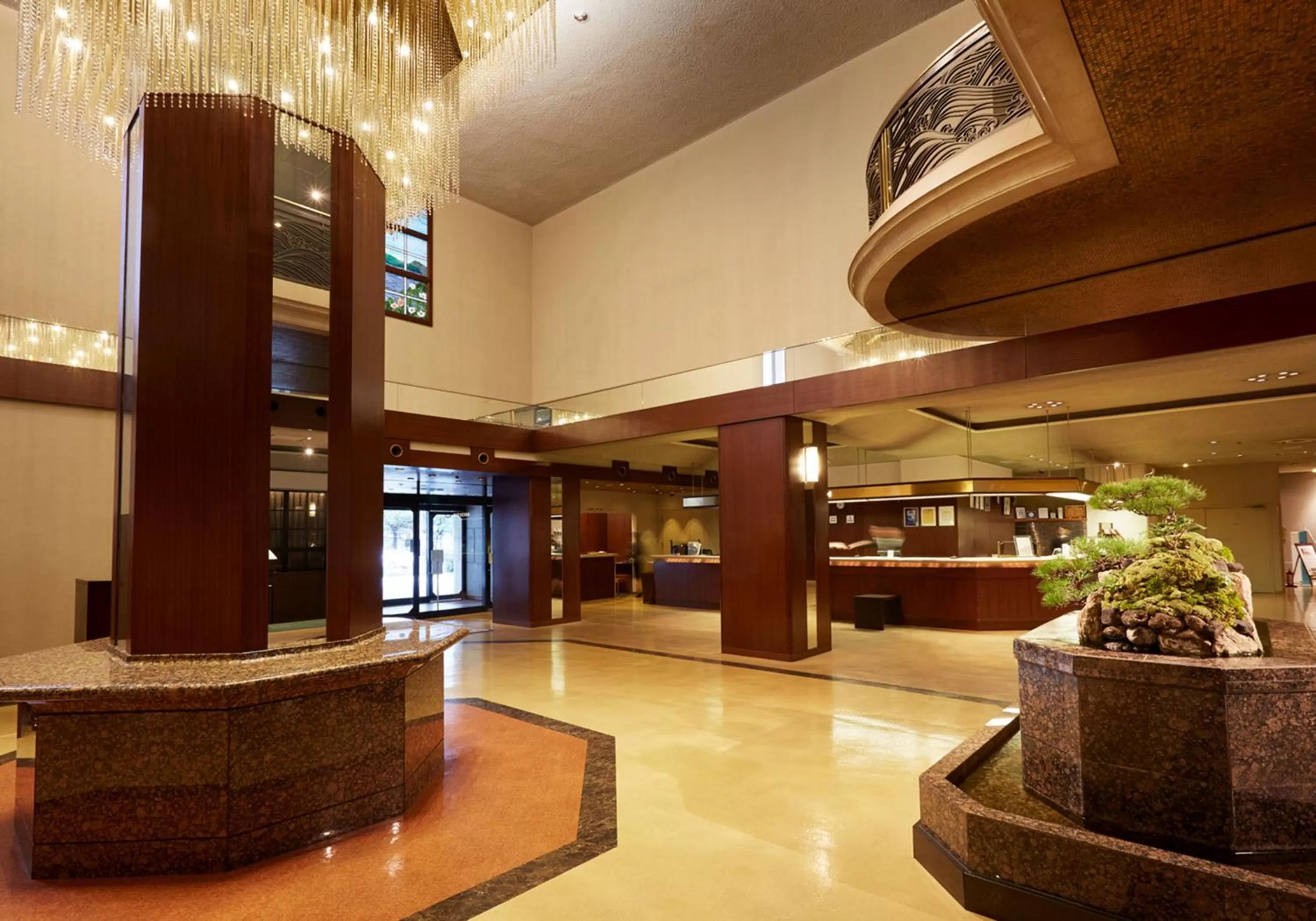 Lobby or reception in Nishitetsu Grand Hotel
