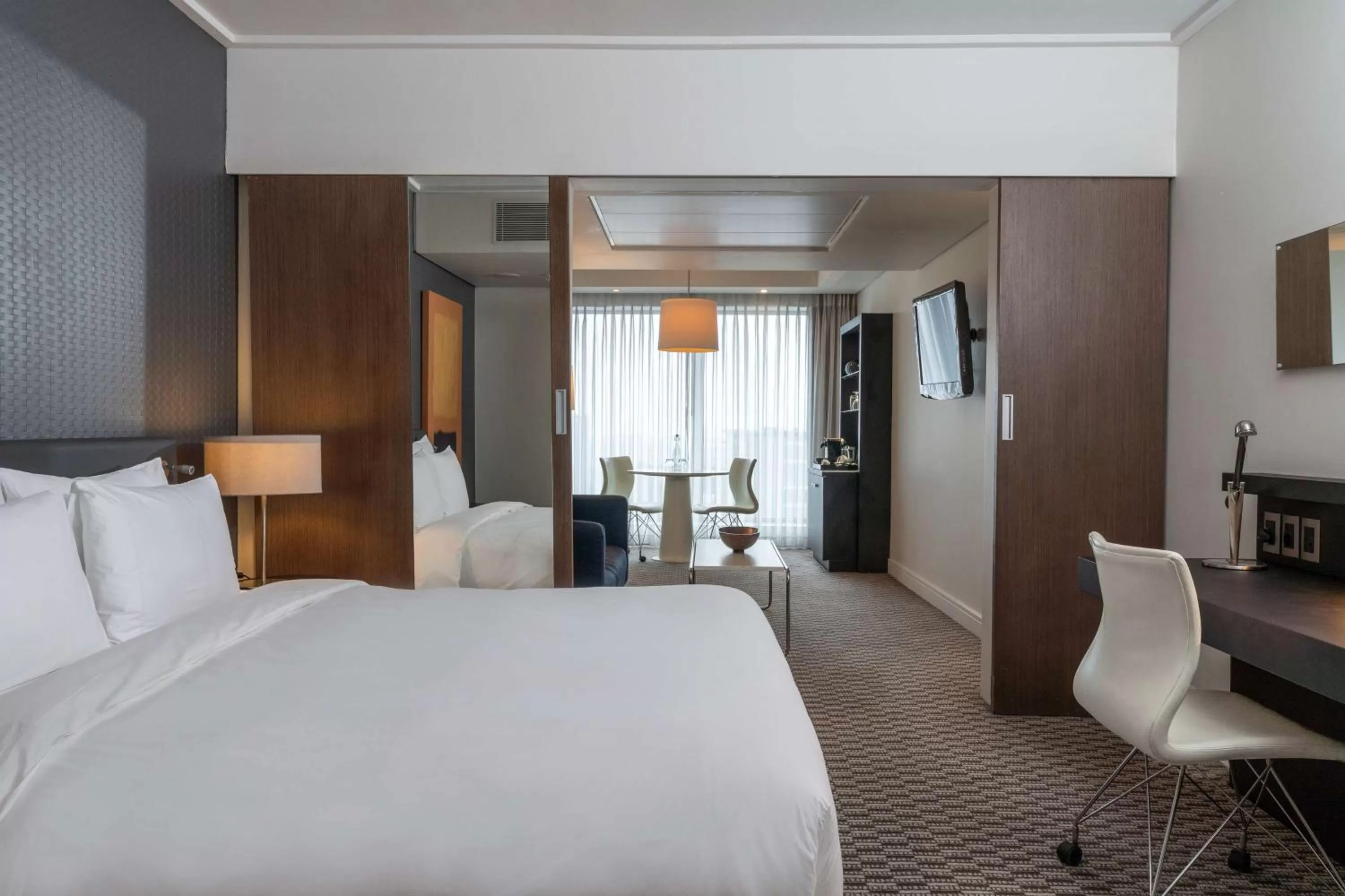 Photo of the whole room, Bed in Radisson Blu Gautrain Hotel, Sandton Johannesburg