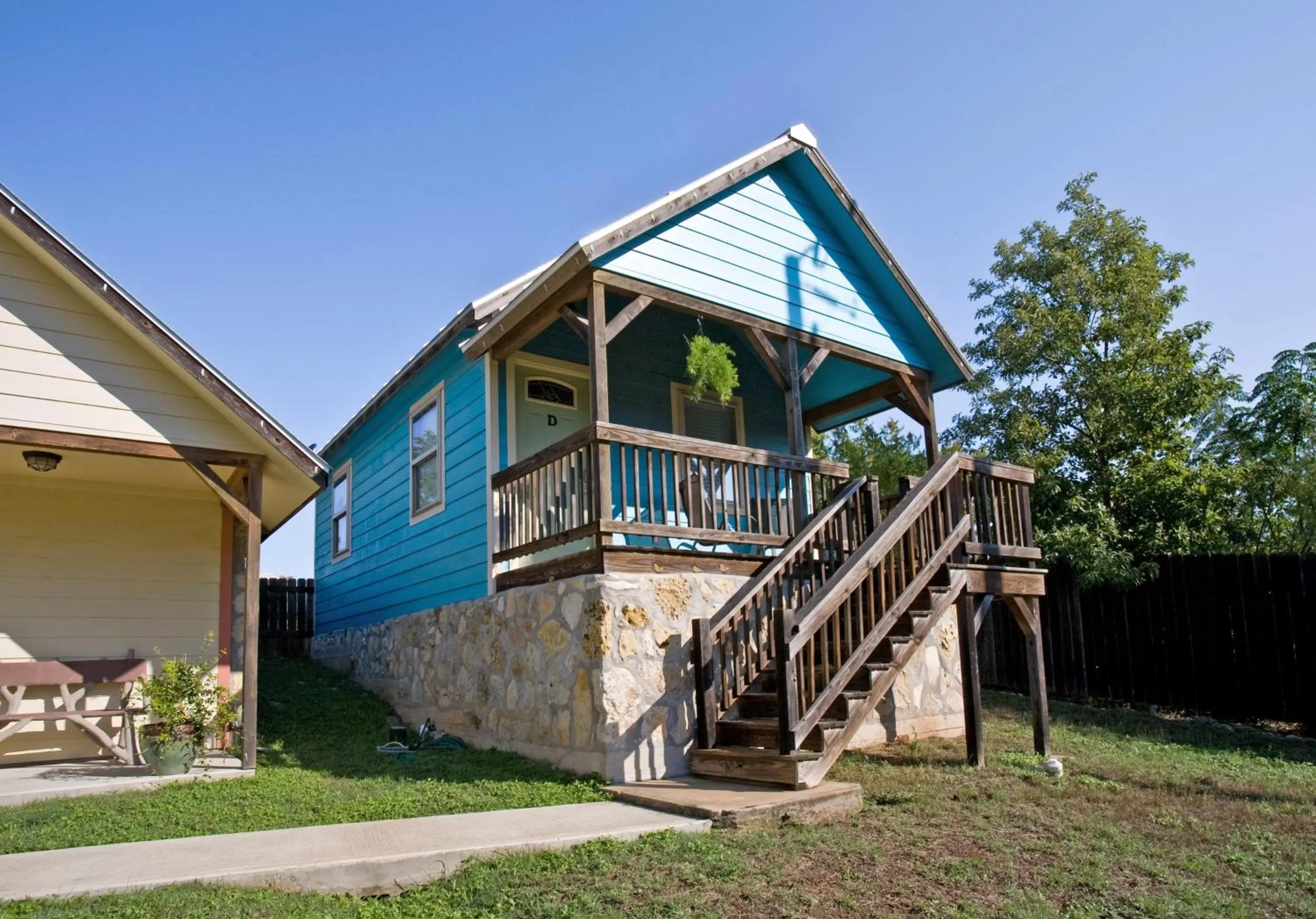 Property building in Blanco Riverside Cottages
