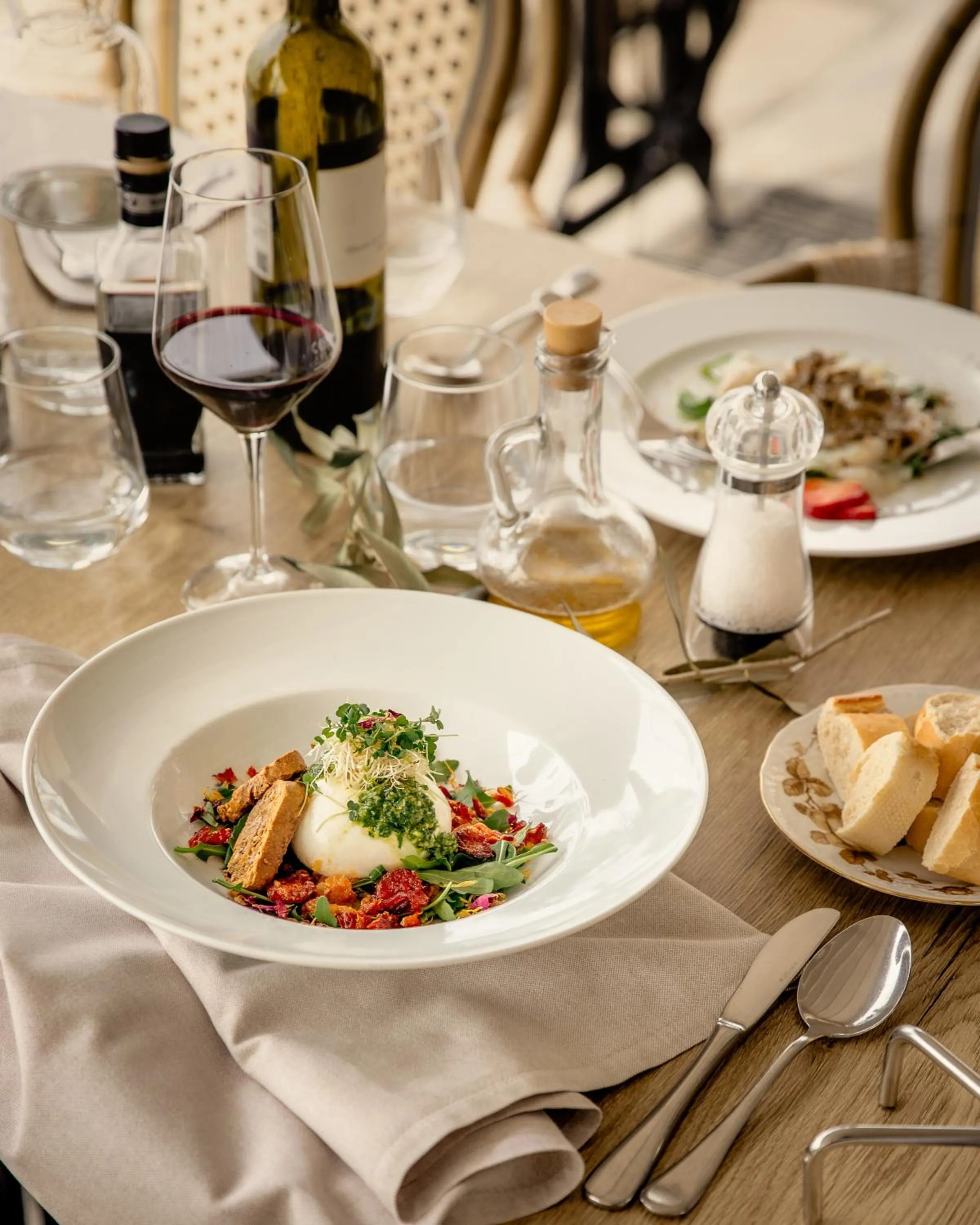 Food and drinks in Hotel Piran