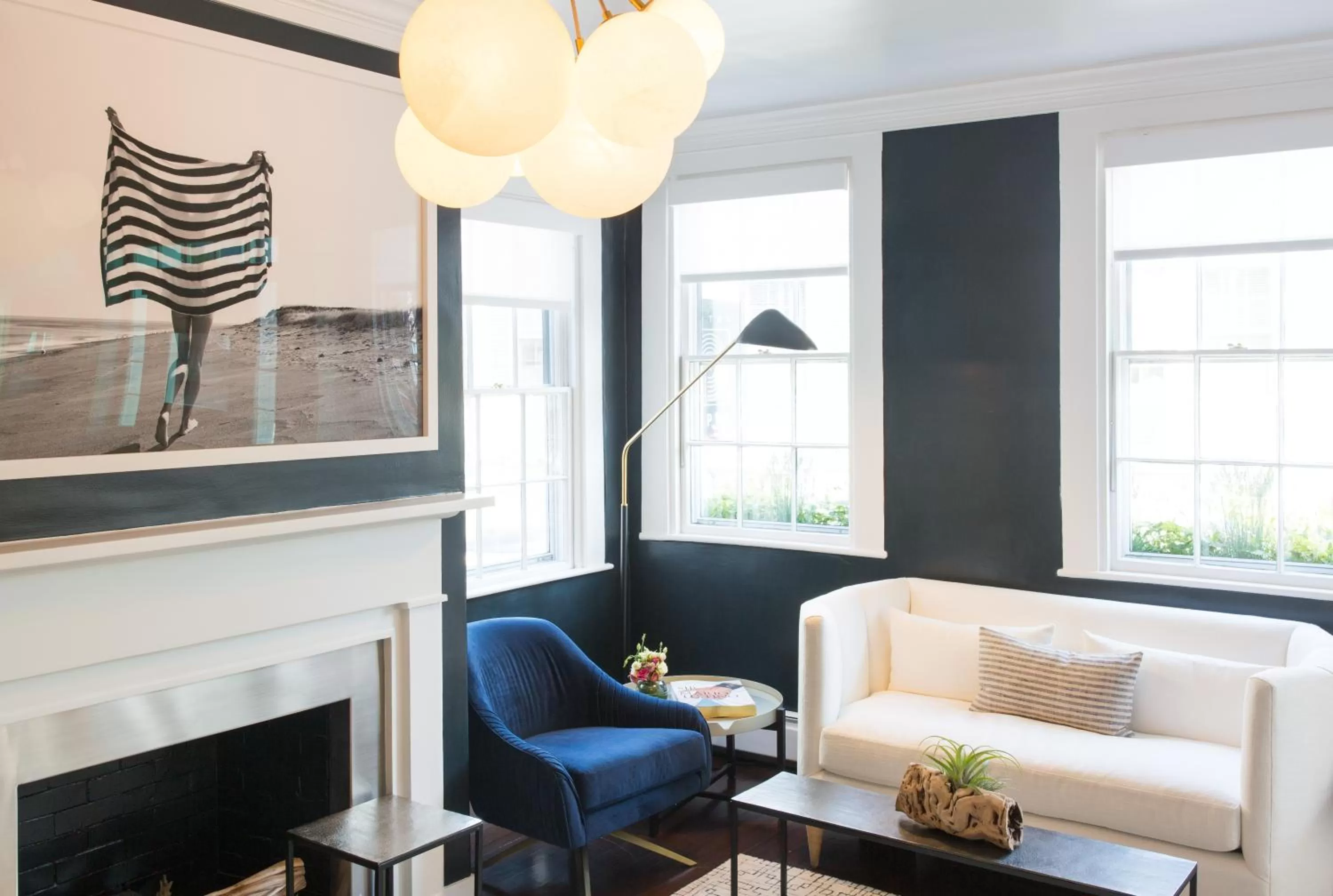 Living room in Hotel Pippa