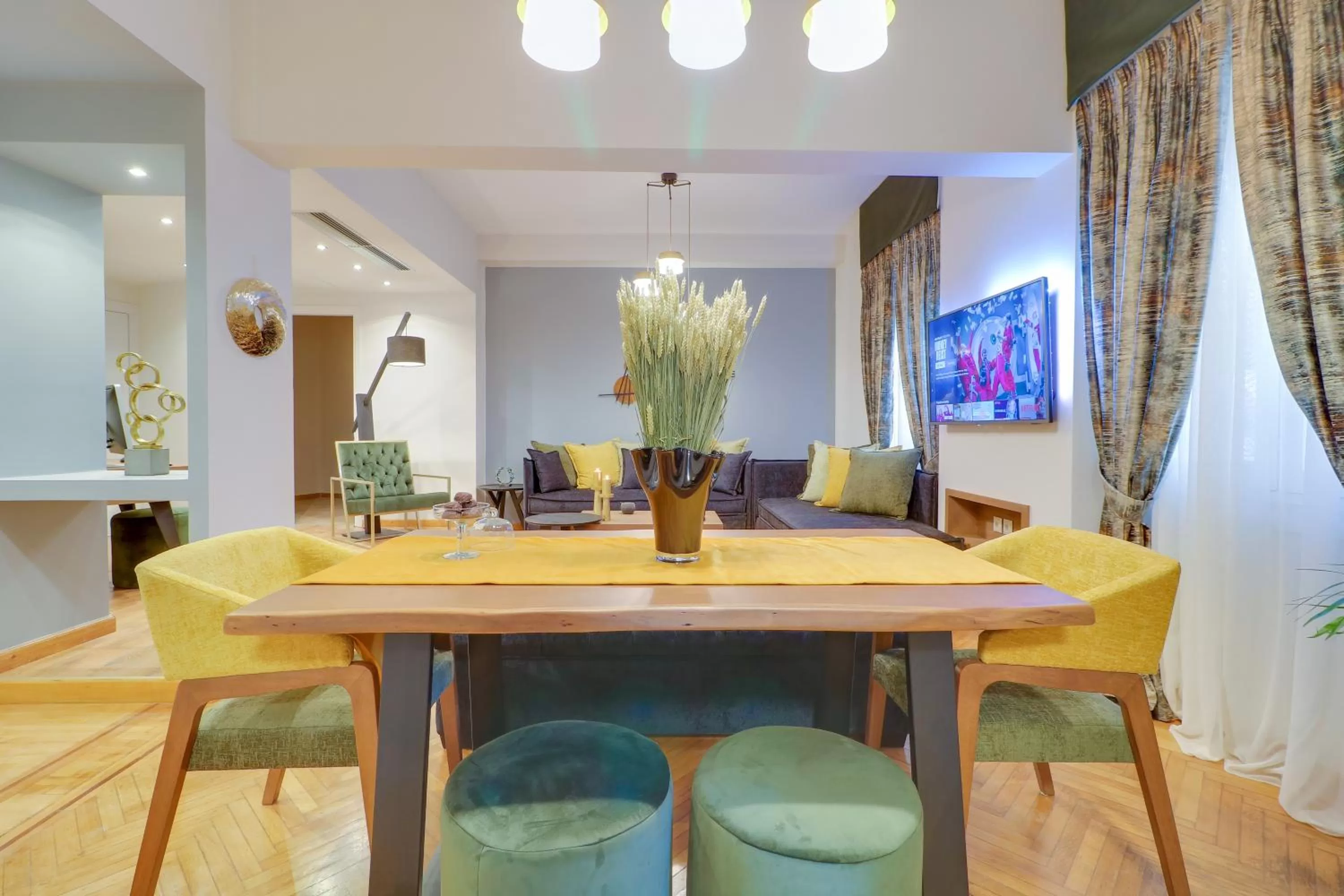 Dining area in AthINN Residence