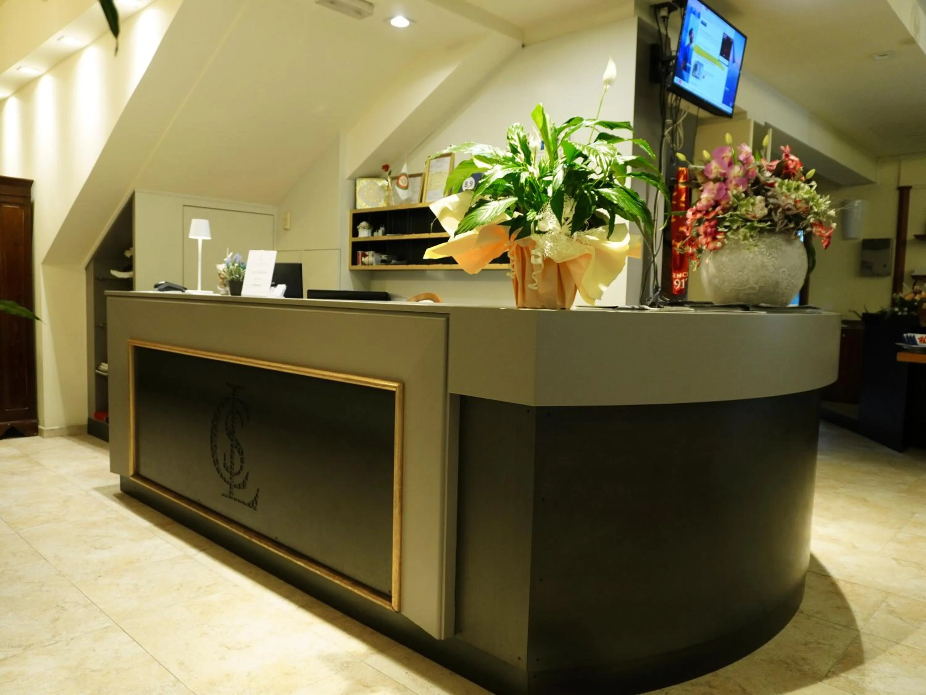 Lobby or reception in Hotel Classensis