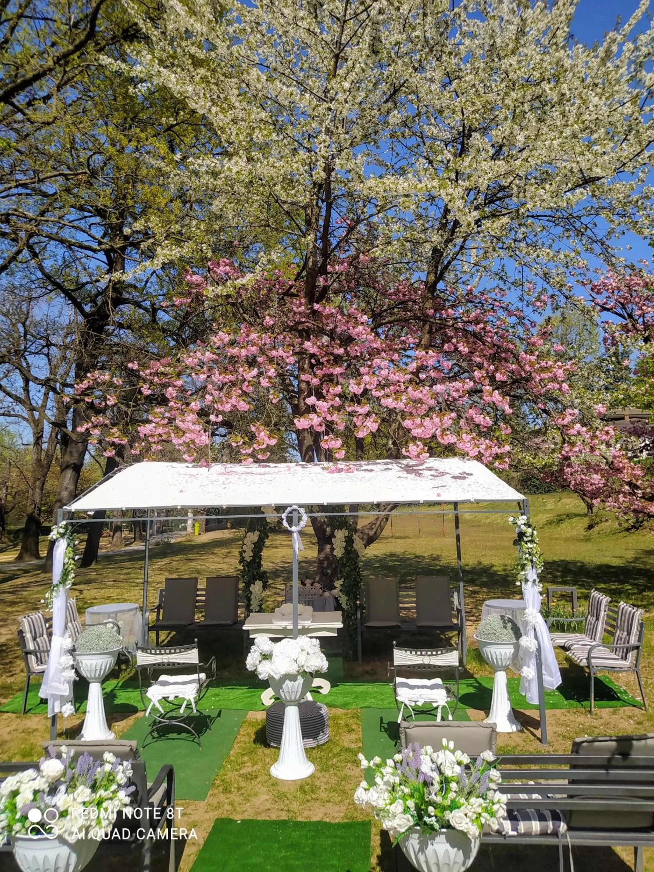 Garden view, Banquet Facilities in "La Selvetta" bed and breakfast
