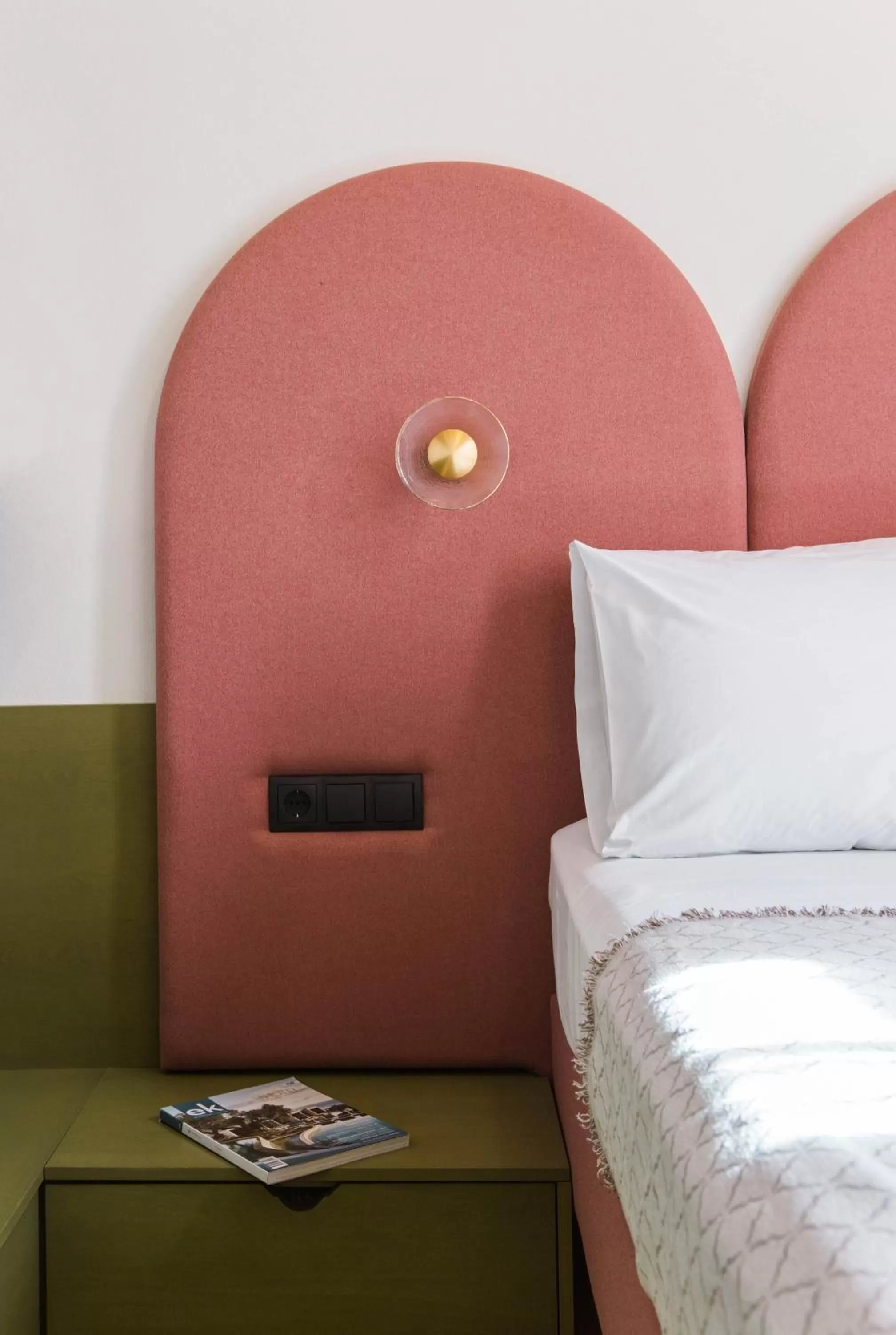 Bed in Neratze Hammam Suites