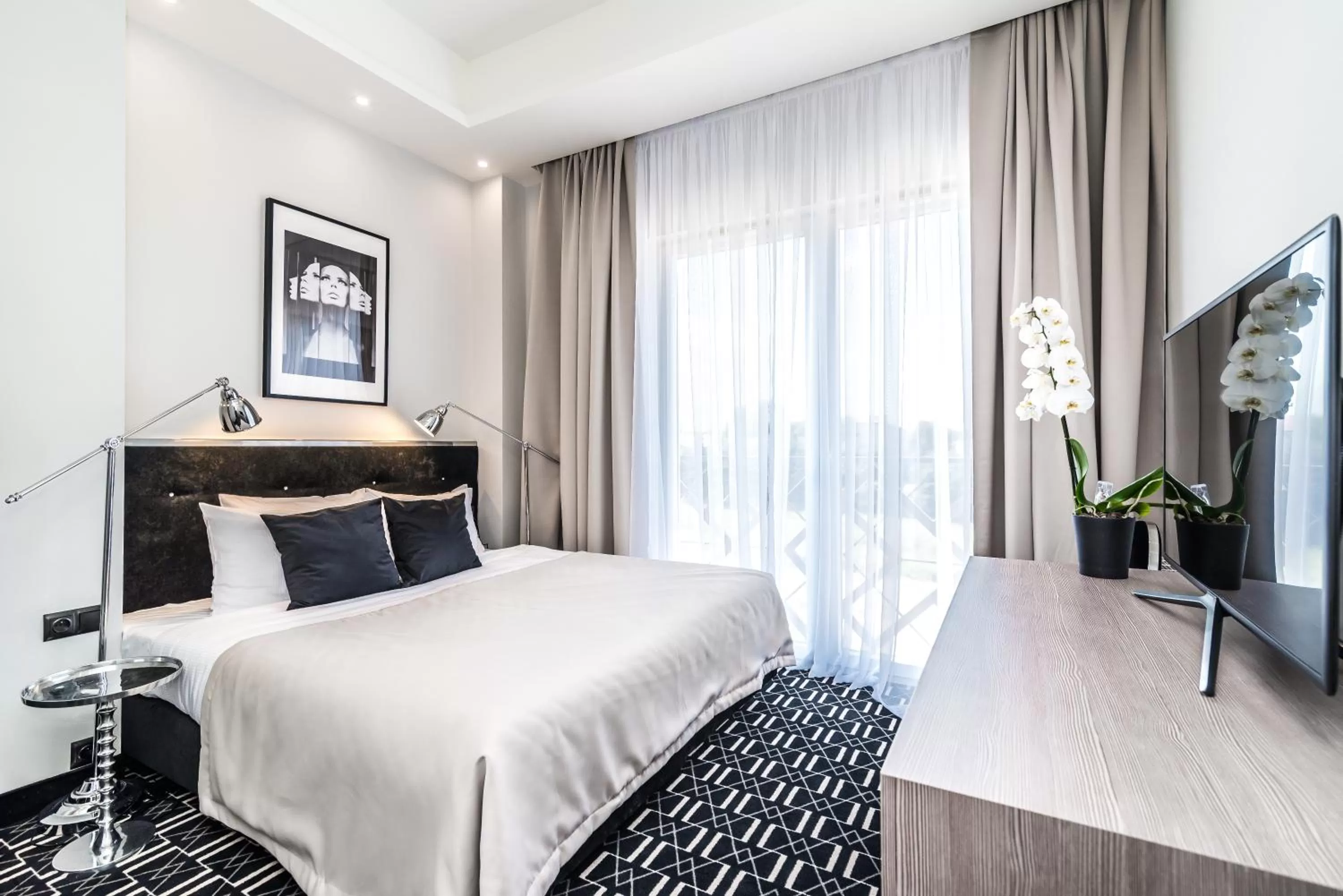 Bedroom, Bed in Hotel Atelia