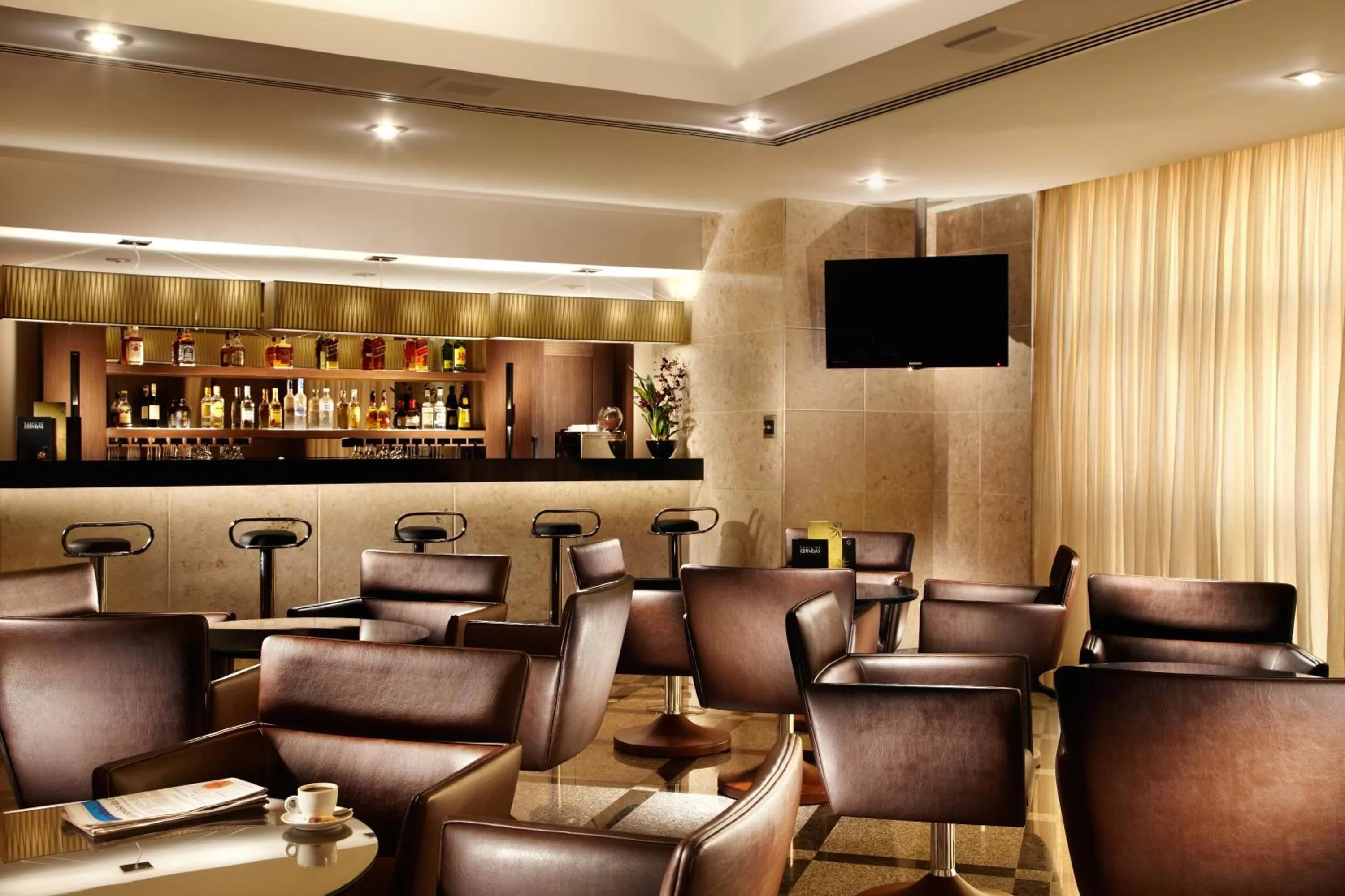 Balcony/Terrace in Bourbon Convention Hotel Santos