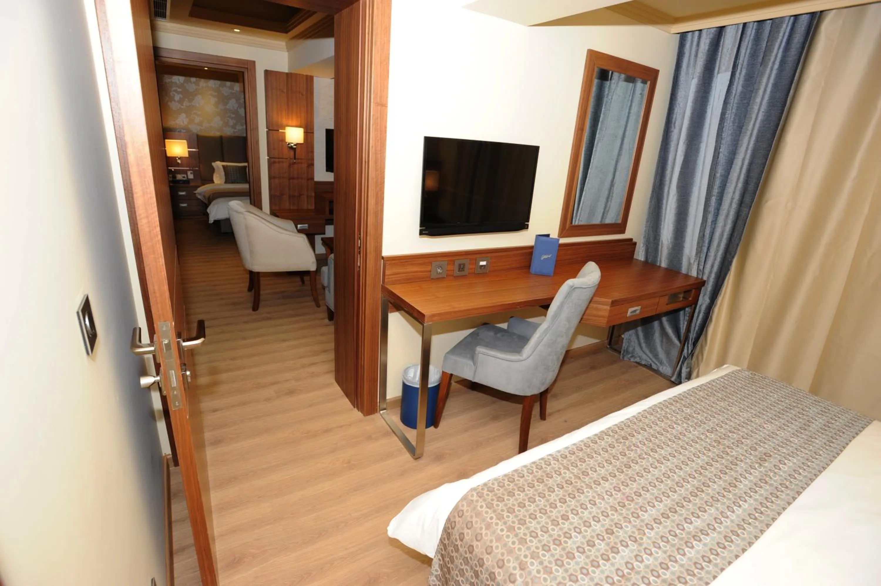 Decorative detail, Bed in Gems Hotel