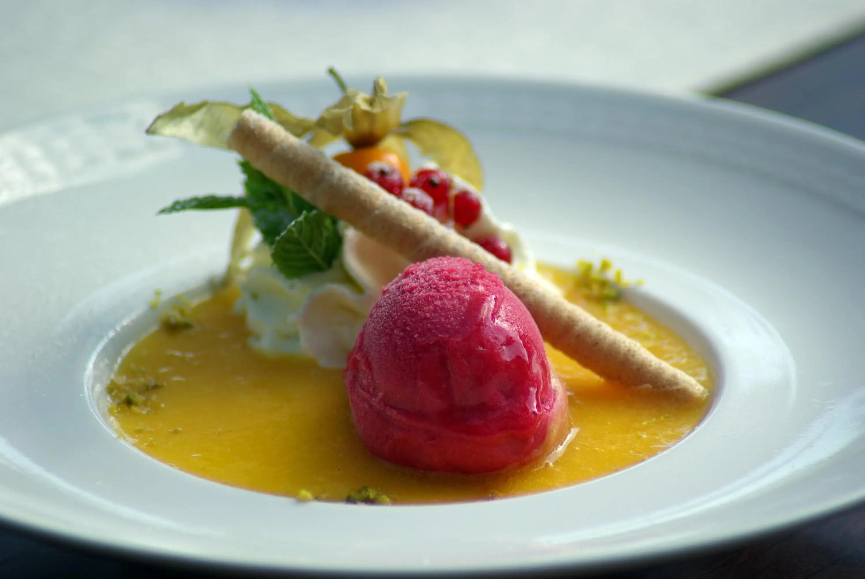 Food close-up in Flair Hotel Dobrachtal