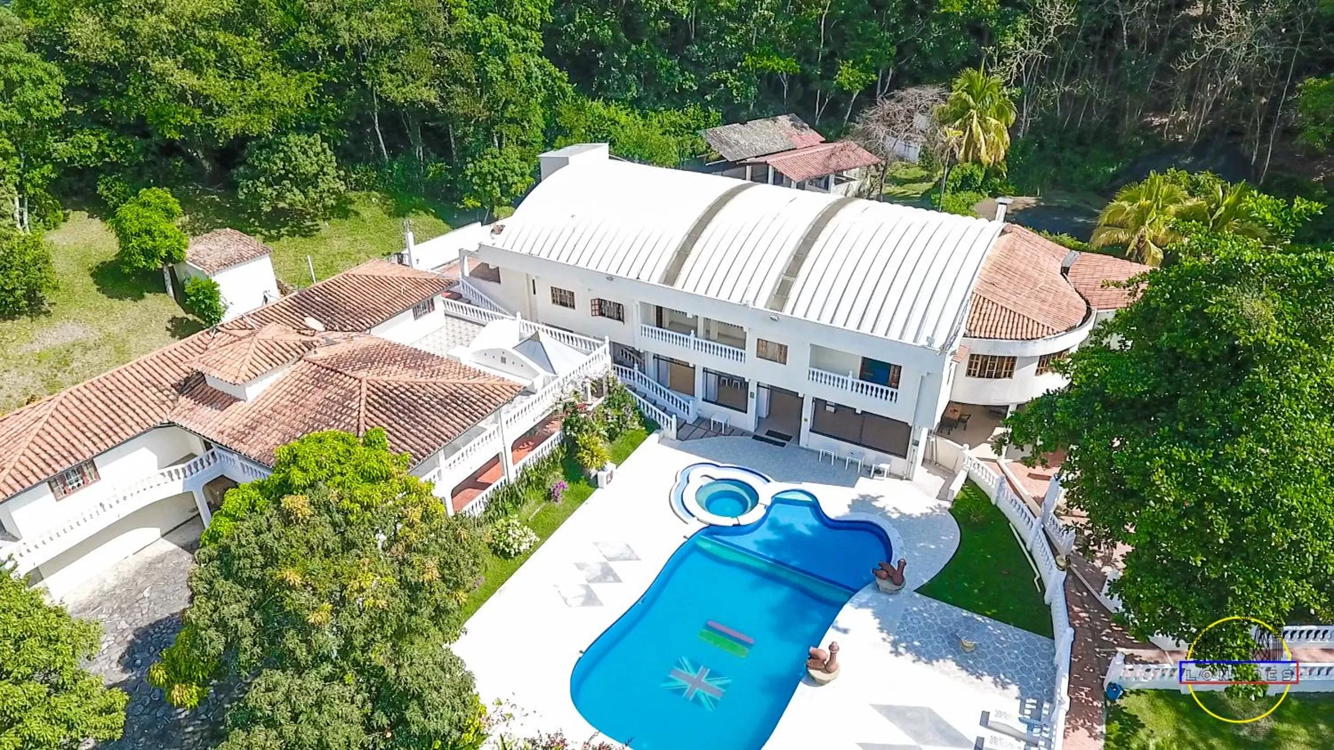 Property building, Bird's-eye View in Hotel Finca Londres