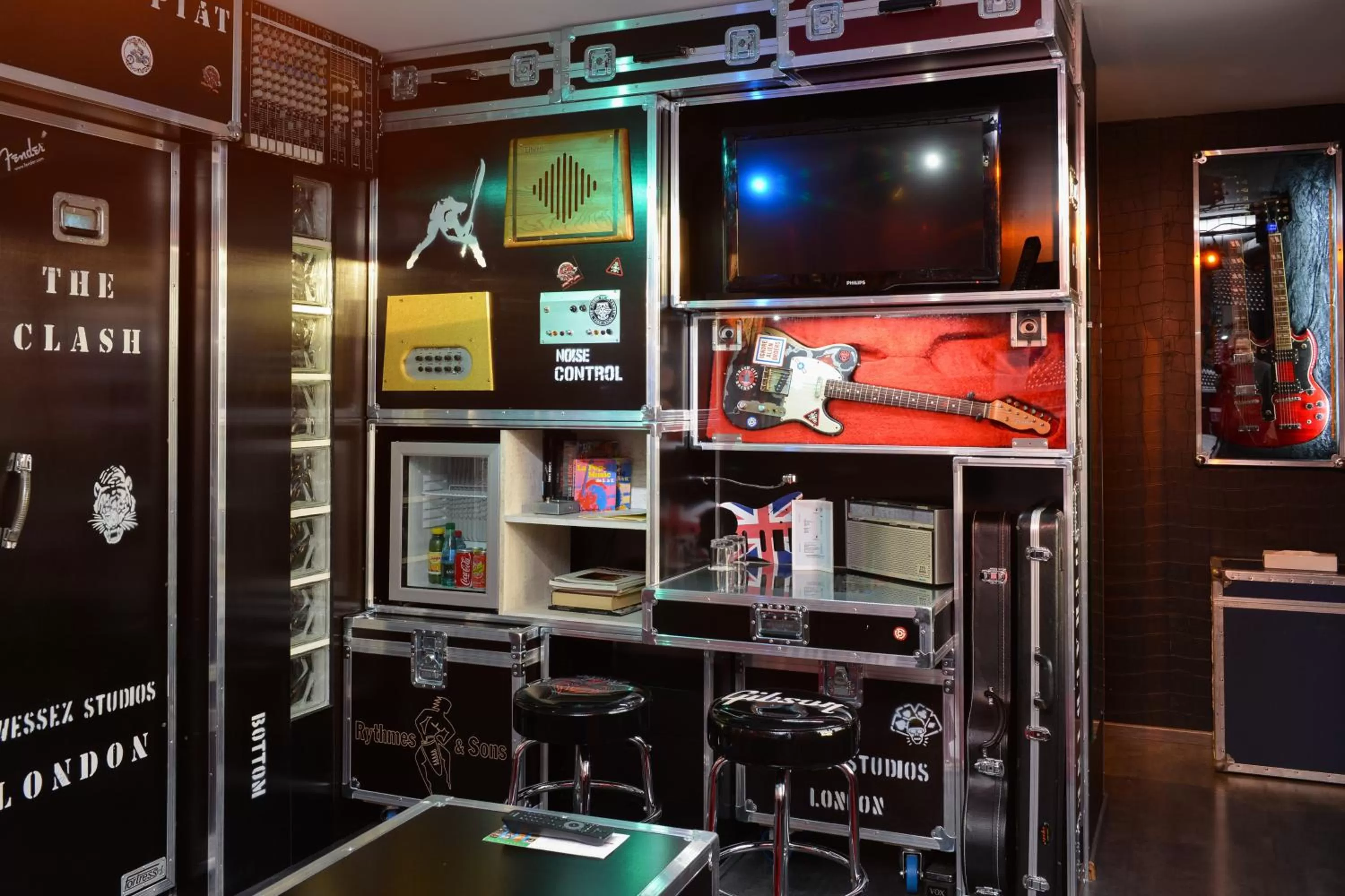 Seating area in Urban Style hotel de l'Europe