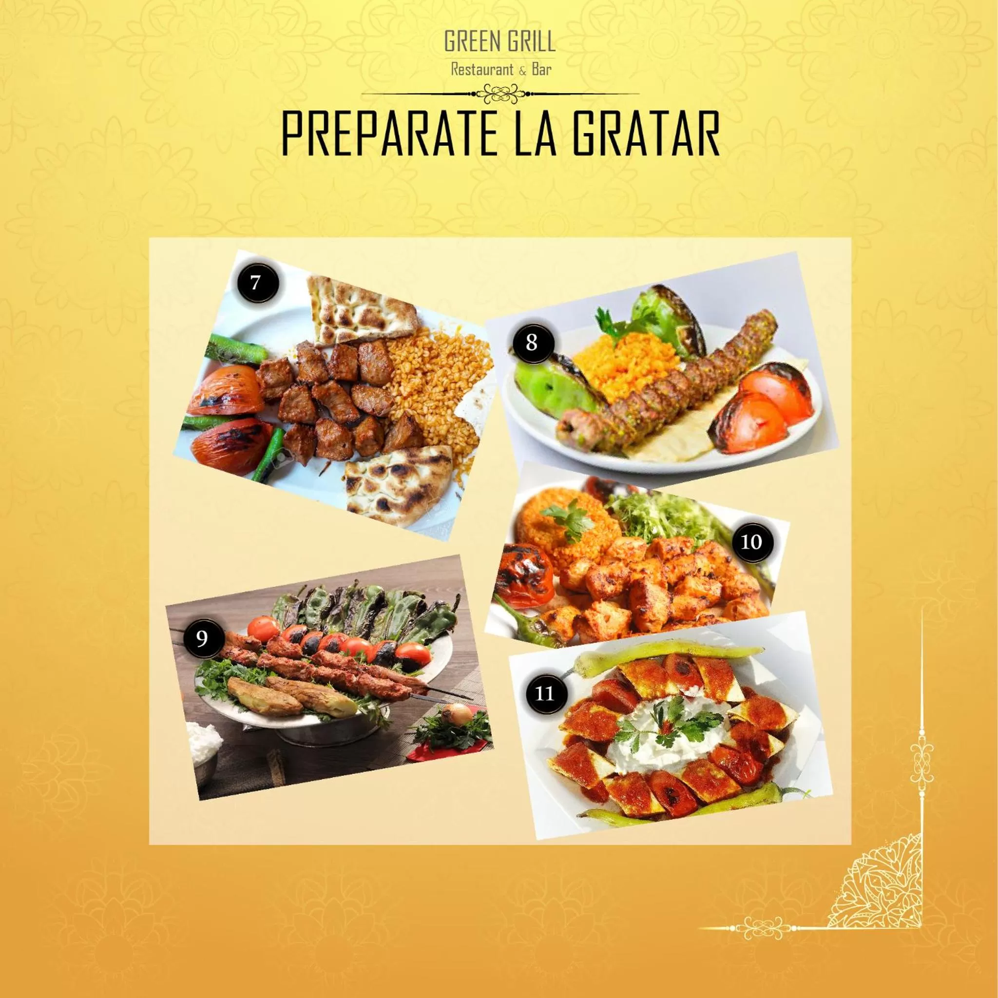 Restaurant/places to eat in Hotel Green Palace