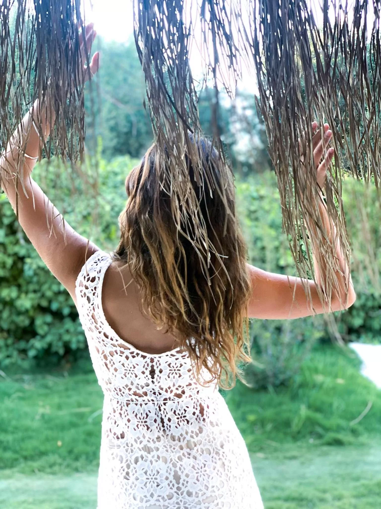 Garden in Alaçatı Barbarossa Hotel
