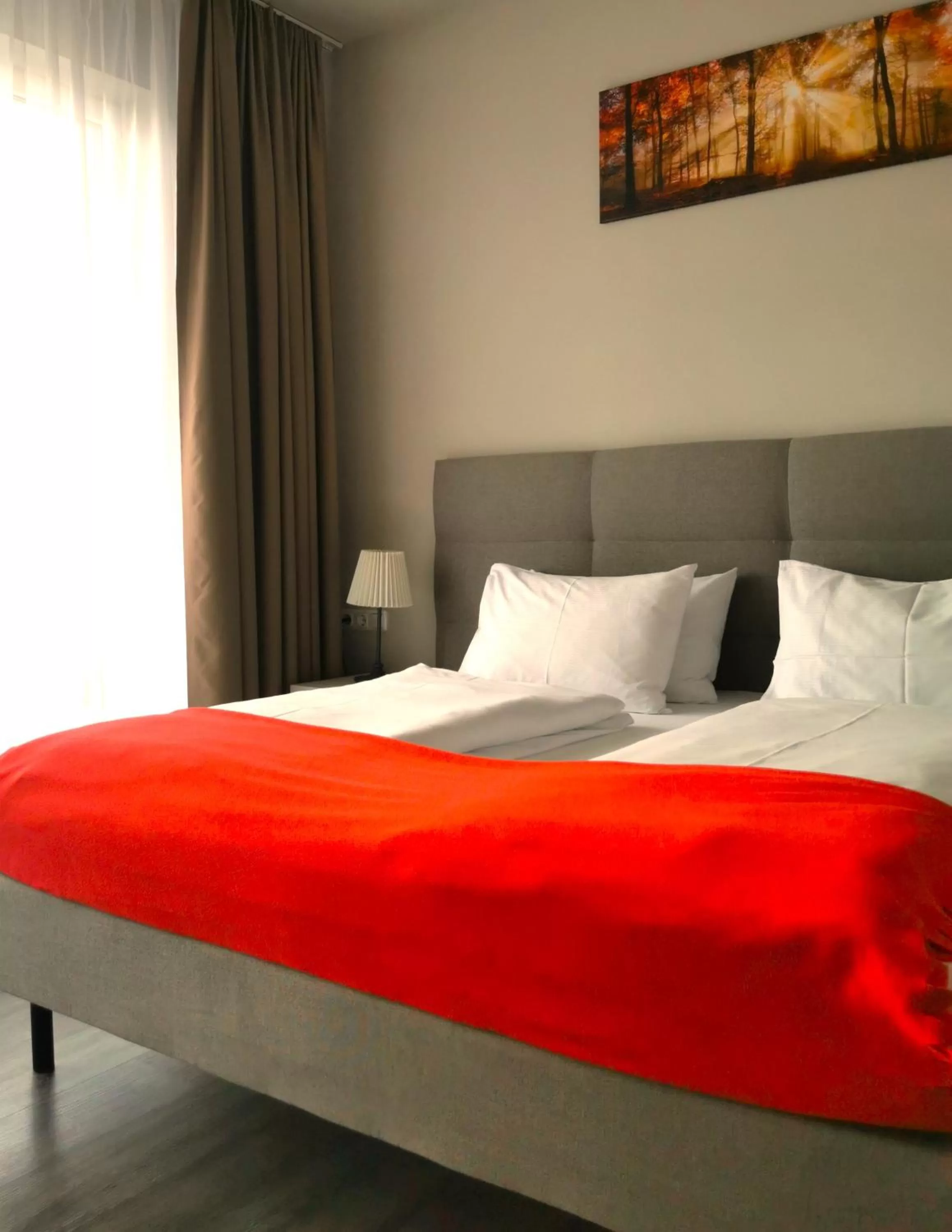 Photo of the whole room, Bed in Hotel Gutsmühle