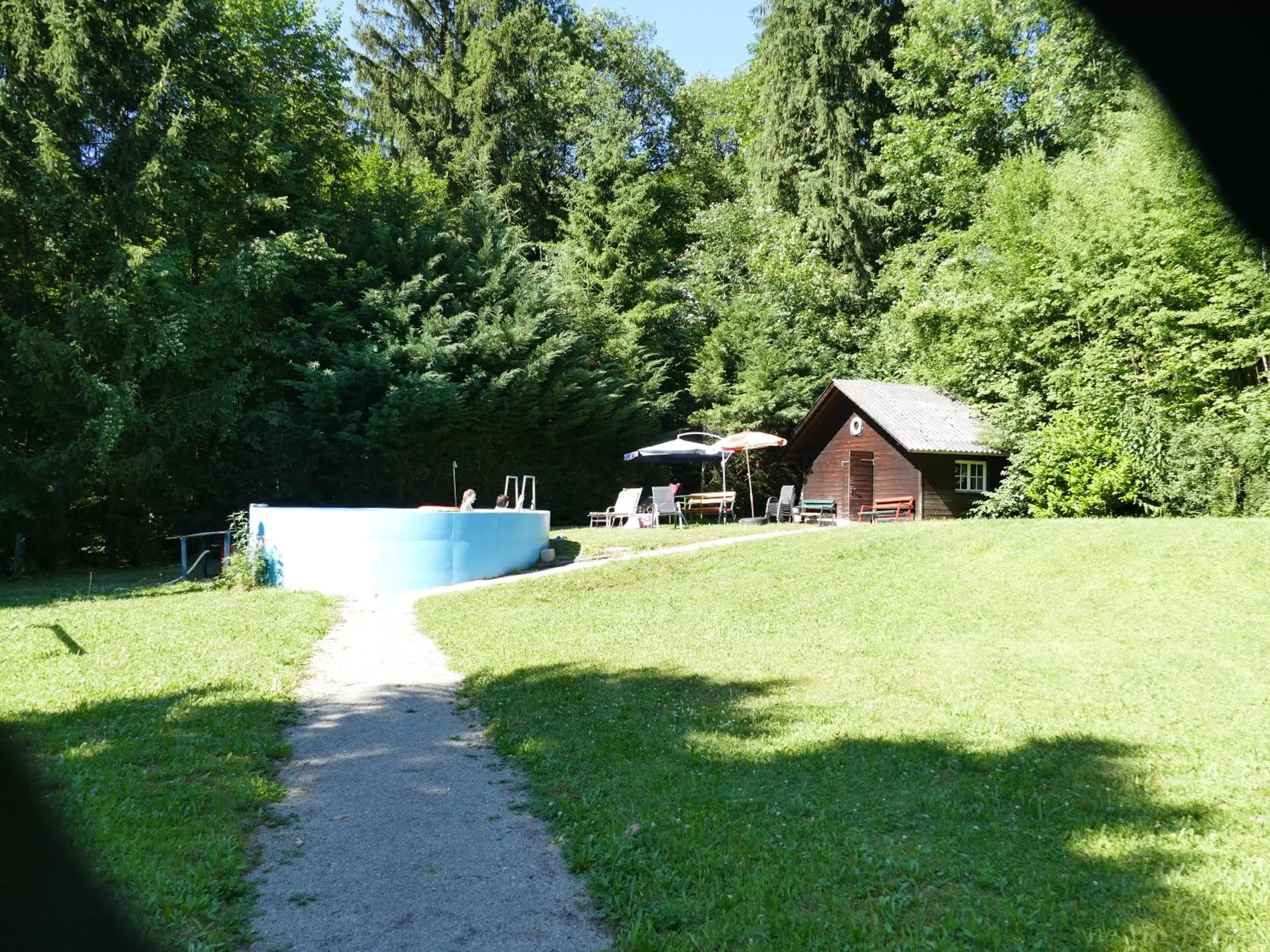 Swimming pool, Property Building in Gasthof Eisentor